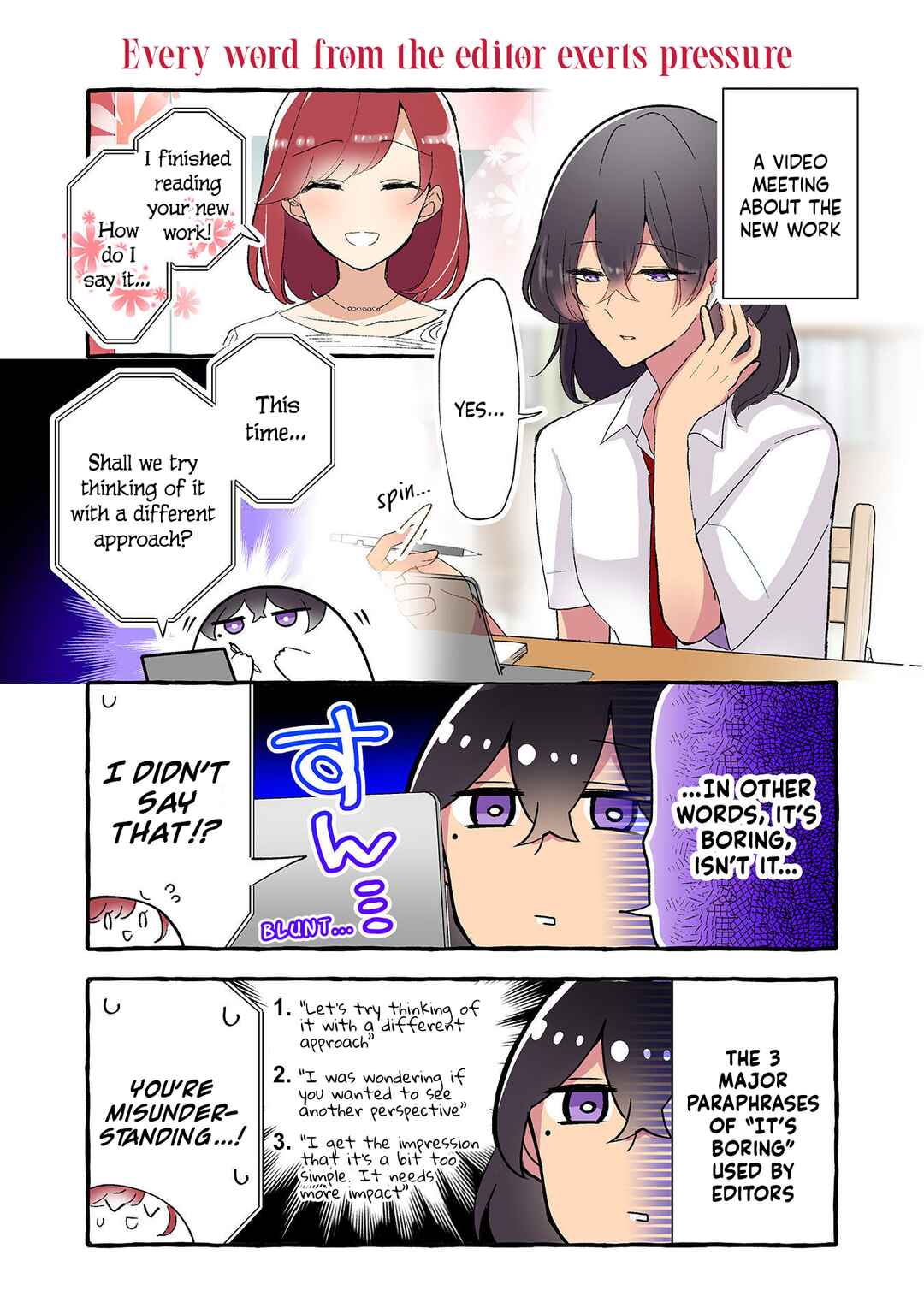 Page 3 Chapter 273 Dokyuusei no Oshi Sakka ni Yuri Mousou ga Bareta Kekka