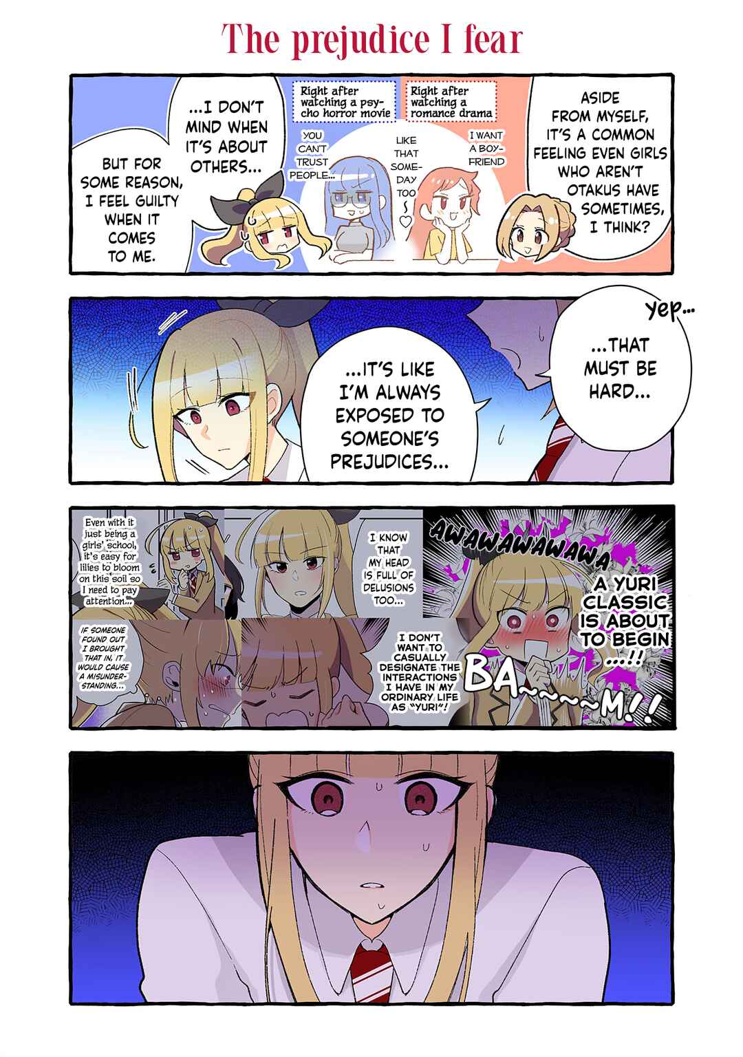 Page 2 Chapter 183 Dokyuusei no Oshi Sakka ni Yuri Mousou ga Bareta Kekka