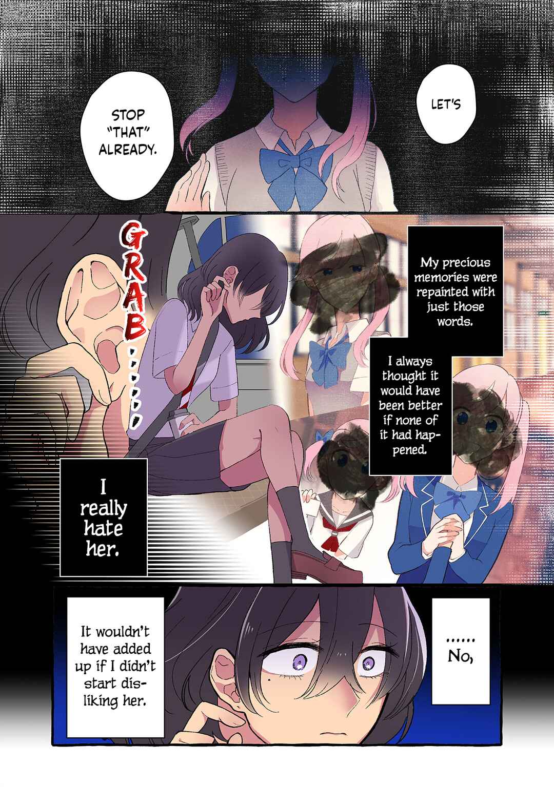 Page 4 Chapter 192 Dokyuusei no Oshi Sakka ni Yuri Mousou ga Bareta Kekka