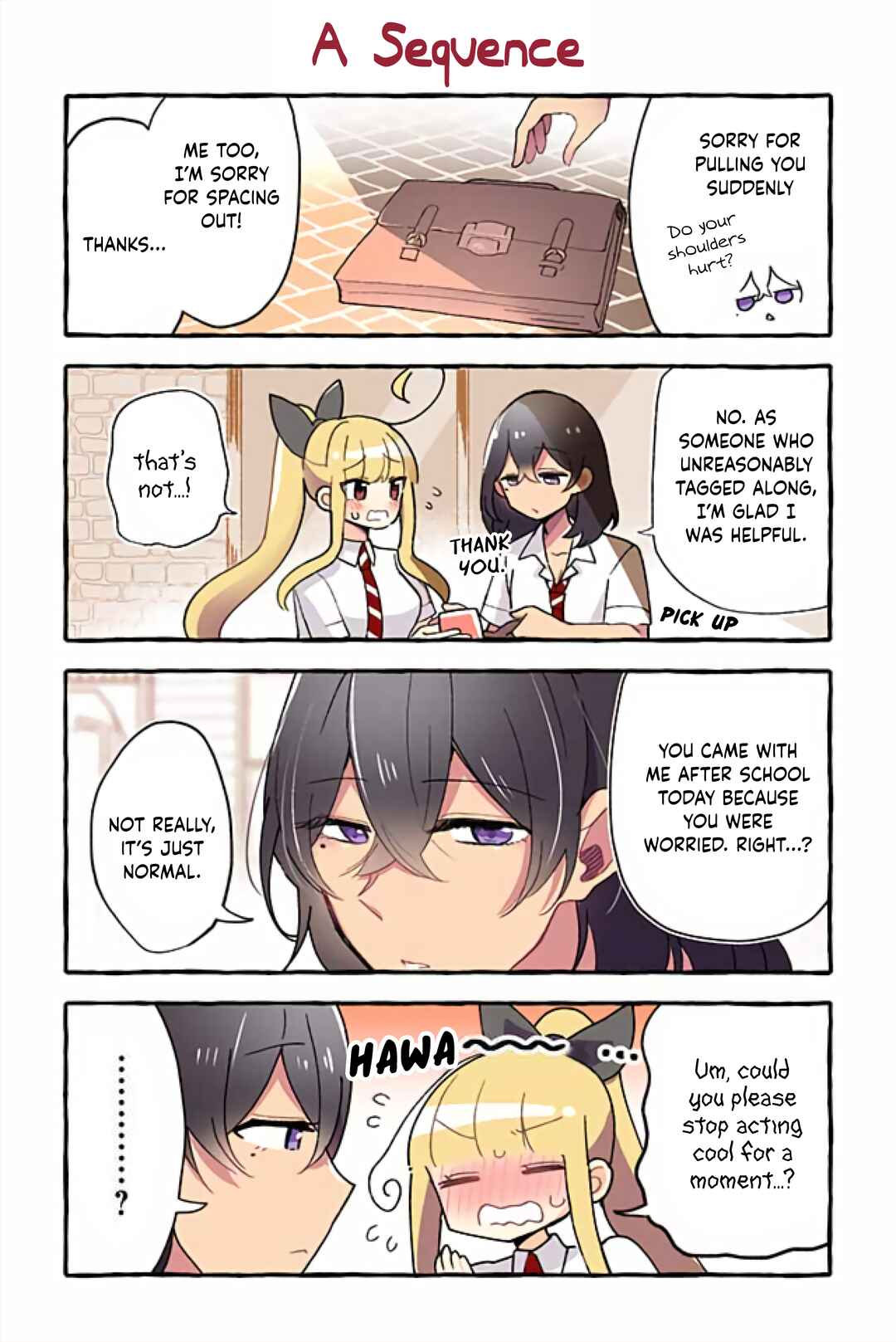 Page 2 Chapter 120 Dokyuusei no Oshi Sakka ni Yuri Mousou ga Bareta Kekka