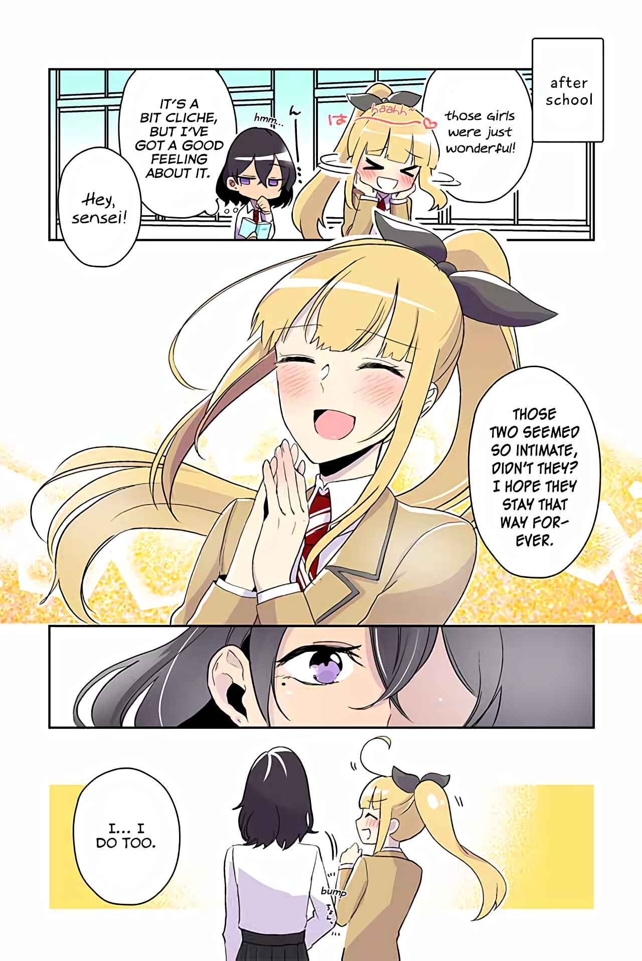 Page 3 Chapter 16 Dokyuusei no Oshi Sakka ni Yuri Mousou ga Bareta Kekka