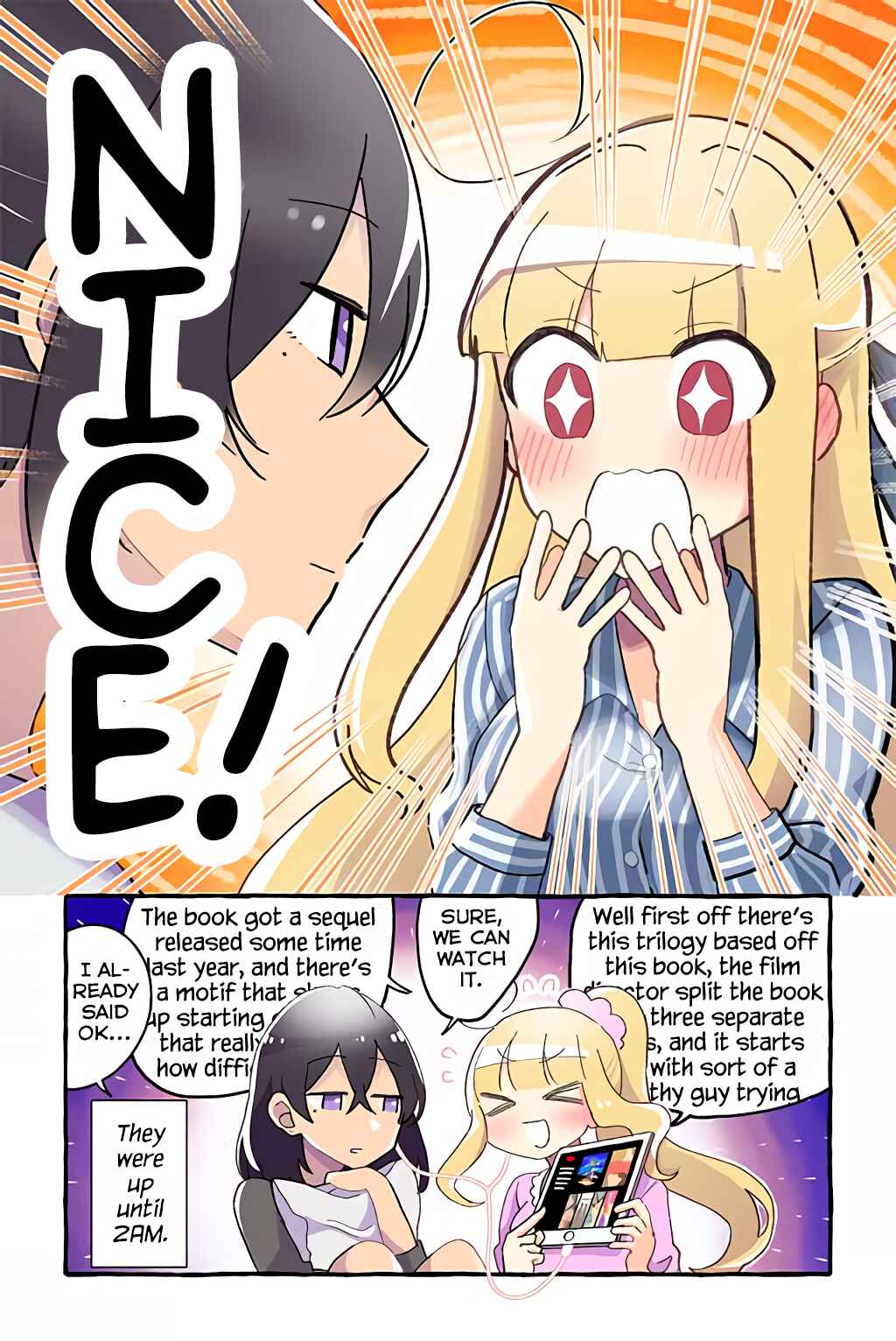 Page 2 Chapter 42 Dokyuusei no Oshi Sakka ni Yuri Mousou ga Bareta Kekka