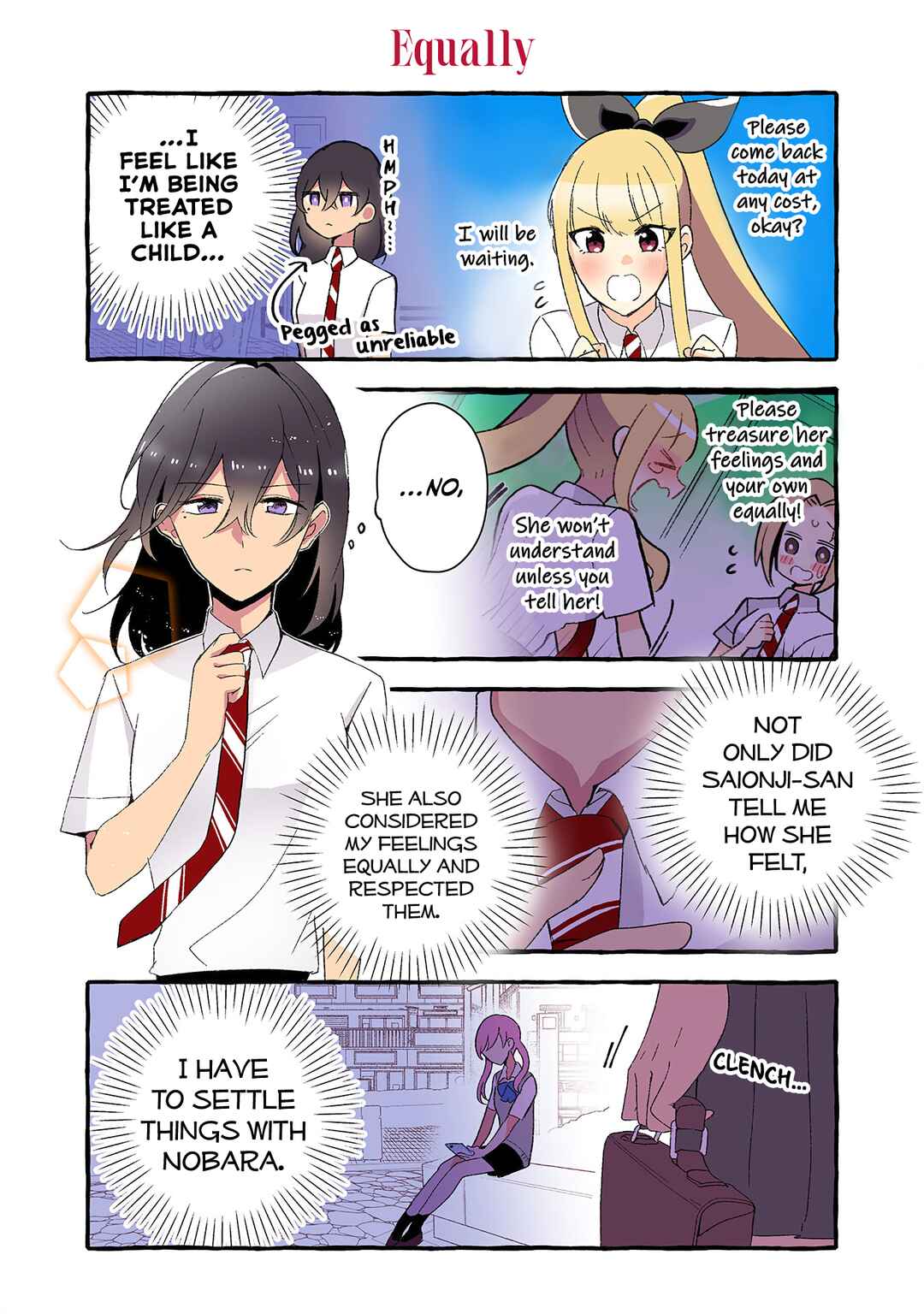 Page 2 Chapter 164 Dokyuusei no Oshi Sakka ni Yuri Mousou ga Bareta Kekka
