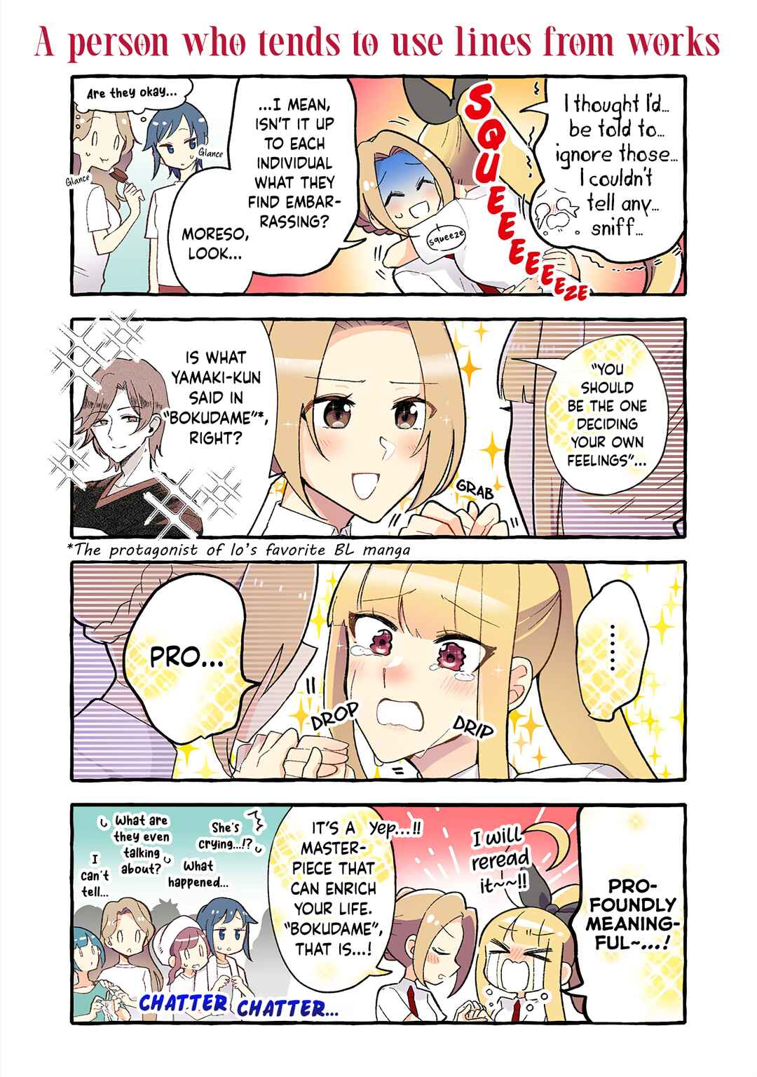 Page 2 Chapter 177 Dokyuusei no Oshi Sakka ni Yuri Mousou ga Bareta Kekka
