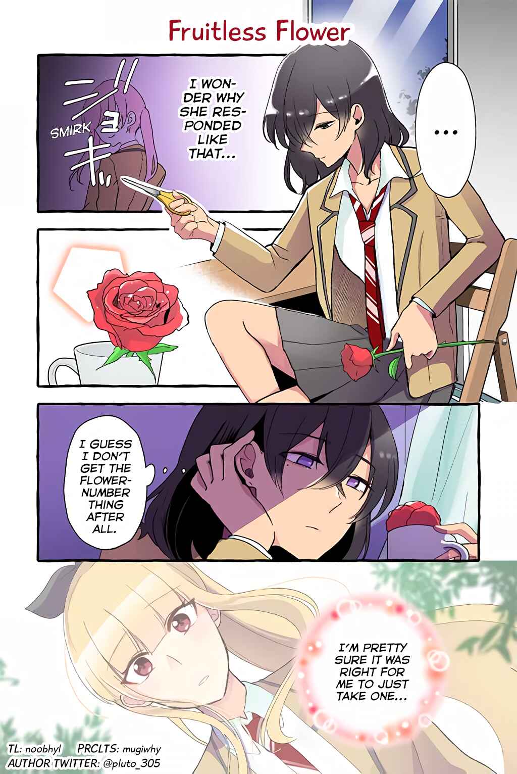 Page 1 Chapter 73 Dokyuusei no Oshi Sakka ni Yuri Mousou ga Bareta Kekka