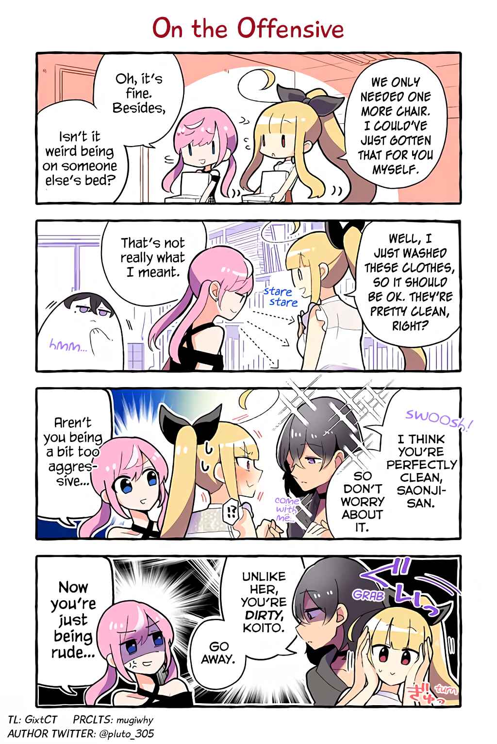 Page 1 Chapter 88 Dokyuusei no Oshi Sakka ni Yuri Mousou ga Bareta Kekka
