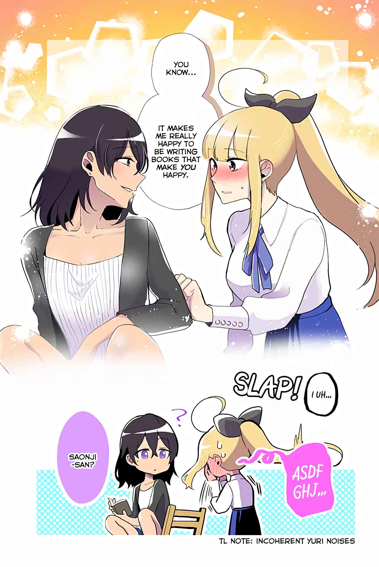 Page 2 Chapter 23 Dokyuusei no Oshi Sakka ni Yuri Mousou ga Bareta Kekka