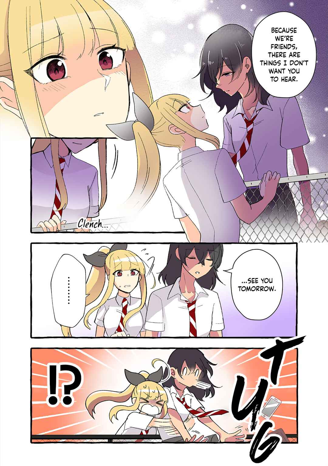 Page 3 Chapter 162 Dokyuusei no Oshi Sakka ni Yuri Mousou ga Bareta Kekka