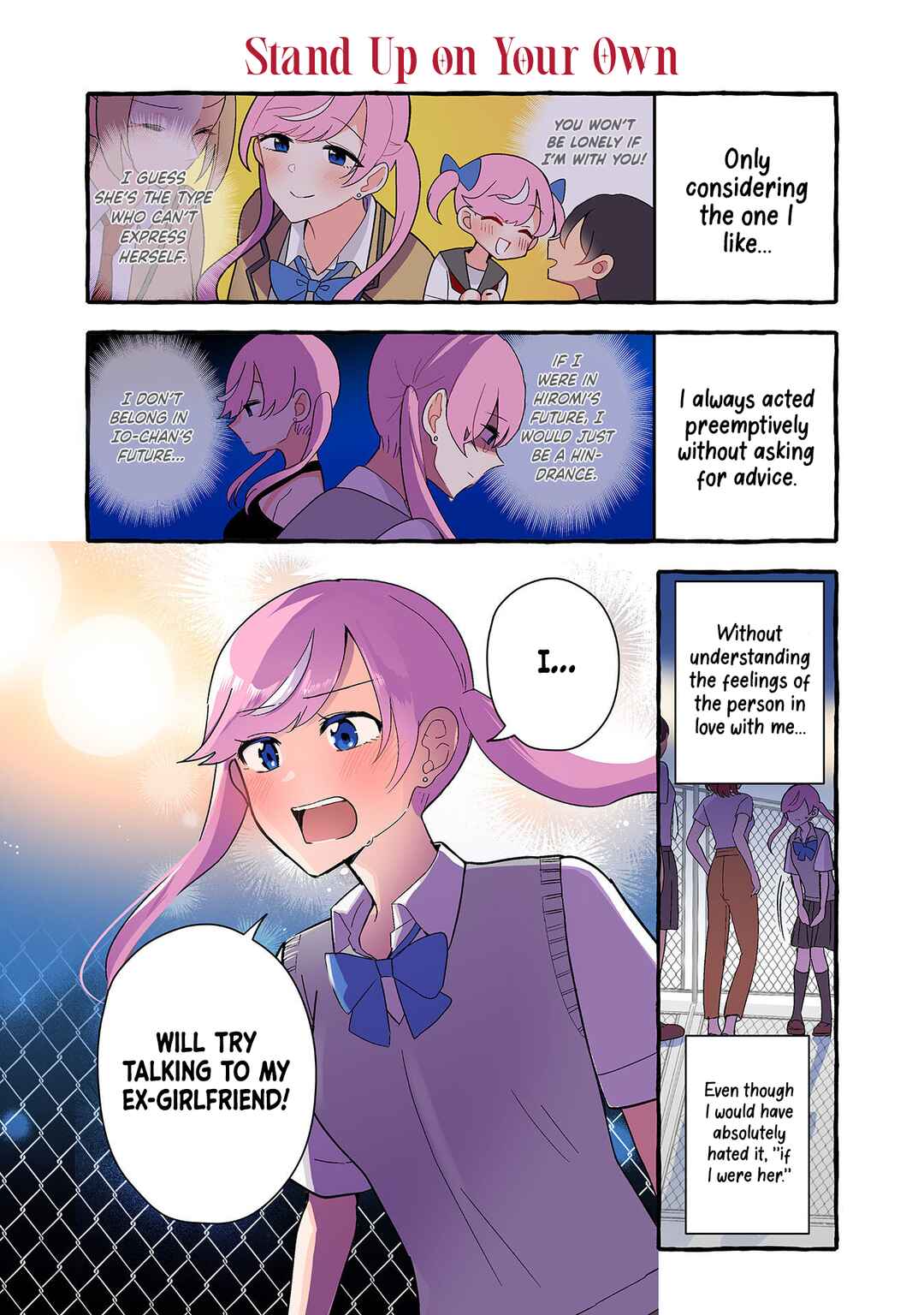 Page 2 Chapter 224 Dokyuusei no Oshi Sakka ni Yuri Mousou ga Bareta Kekka