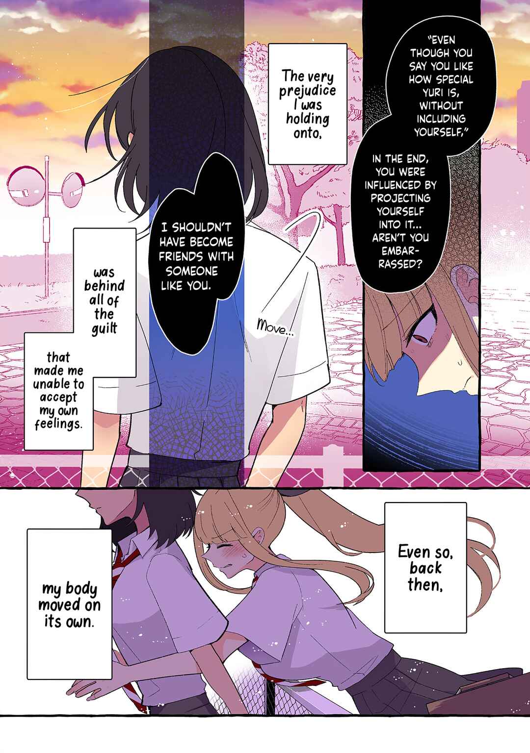 Page 4 Chapter 184 Dokyuusei no Oshi Sakka ni Yuri Mousou ga Bareta Kekka