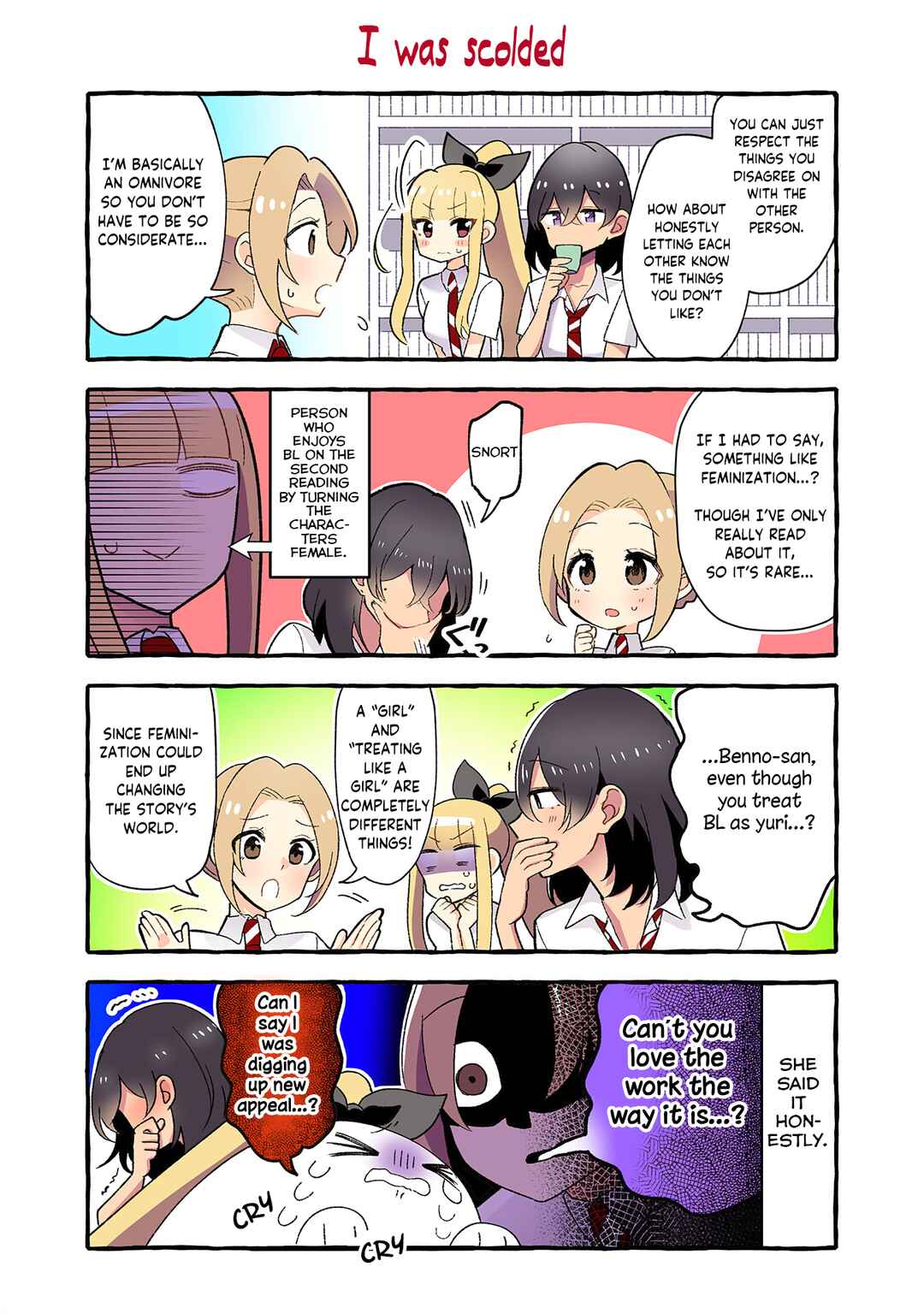 Page 2 Chapter 139 Dokyuusei no Oshi Sakka ni Yuri Mousou ga Bareta Kekka