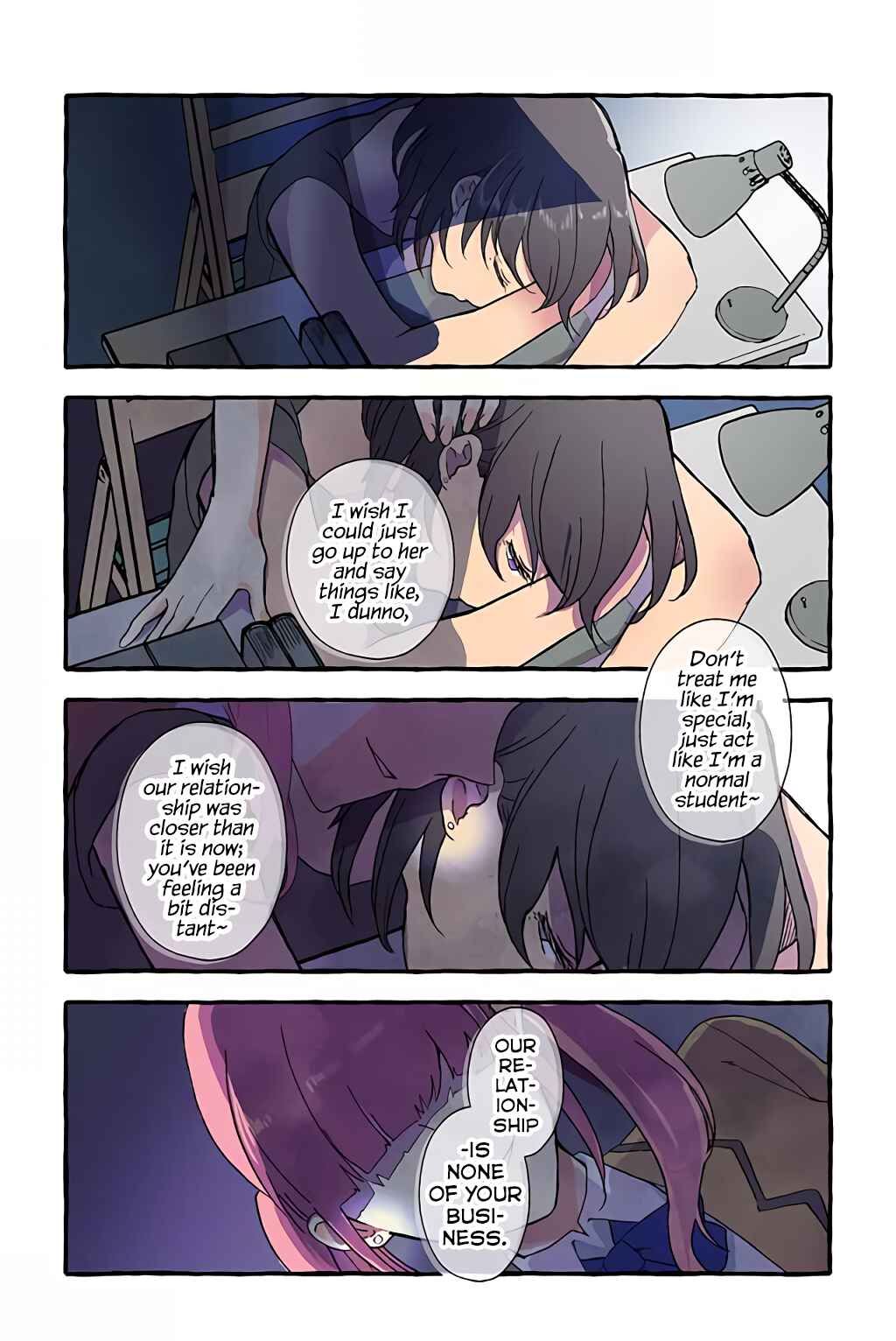 Page 2 Chapter 65 Dokyuusei no Oshi Sakka ni Yuri Mousou ga Bareta Kekka