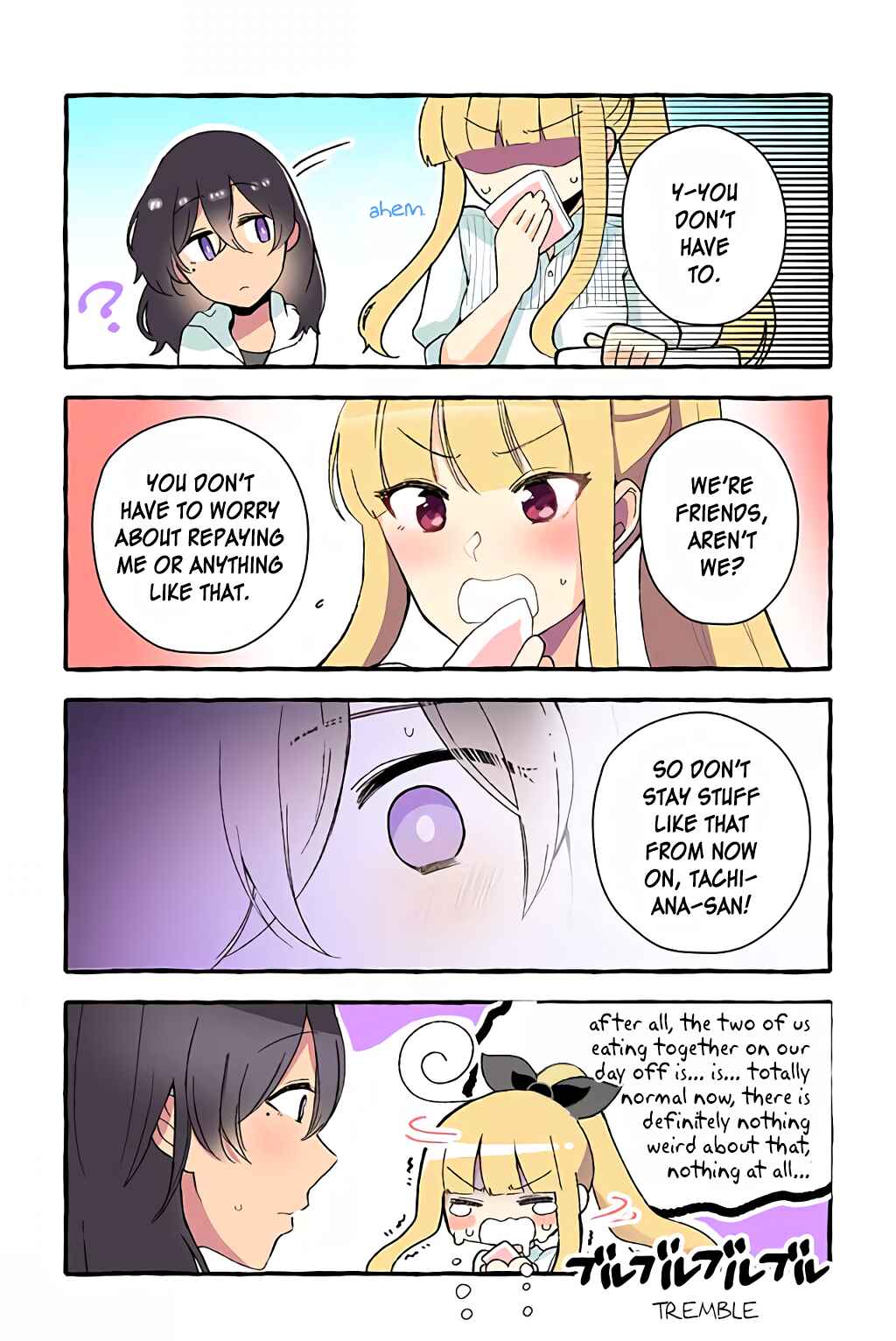 Page 3 Chapter 68 Dokyuusei no Oshi Sakka ni Yuri Mousou ga Bareta Kekka