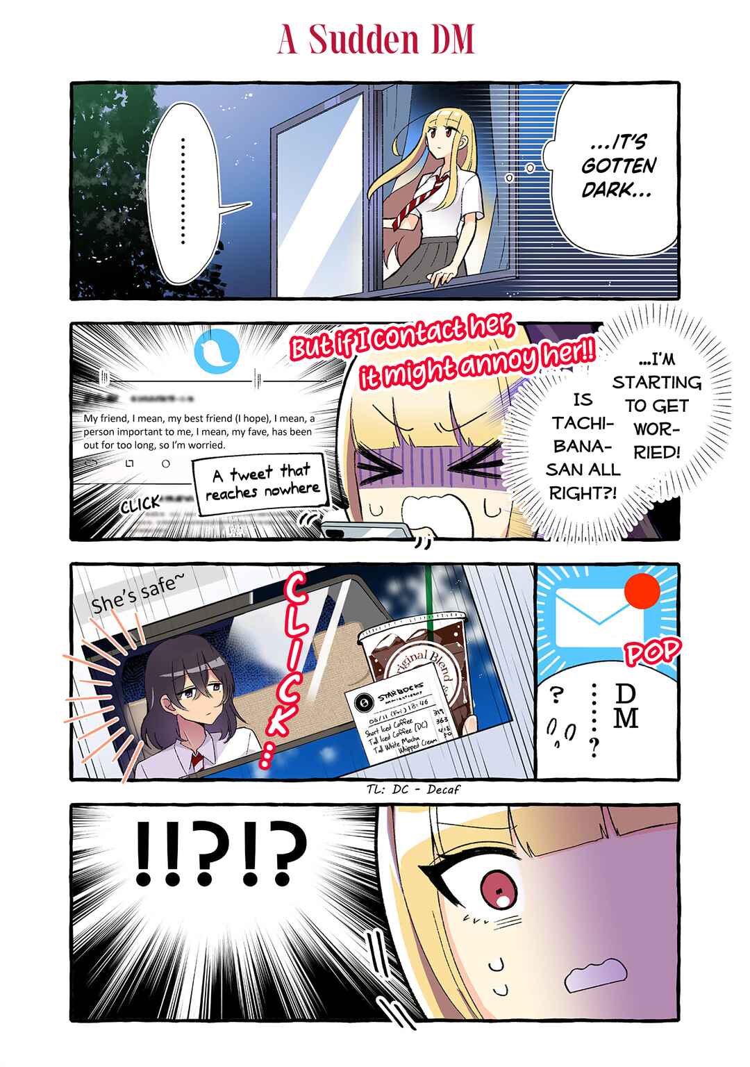 Page 2 Chapter 188 Dokyuusei no Oshi Sakka ni Yuri Mousou ga Bareta Kekka