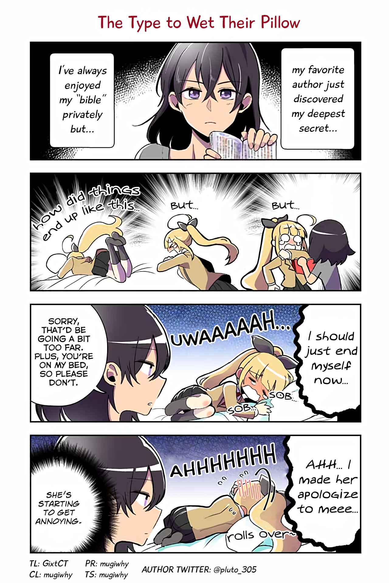 Page 1 Chapter 9 Dokyuusei no Oshi Sakka ni Yuri Mousou ga Bareta Kekka