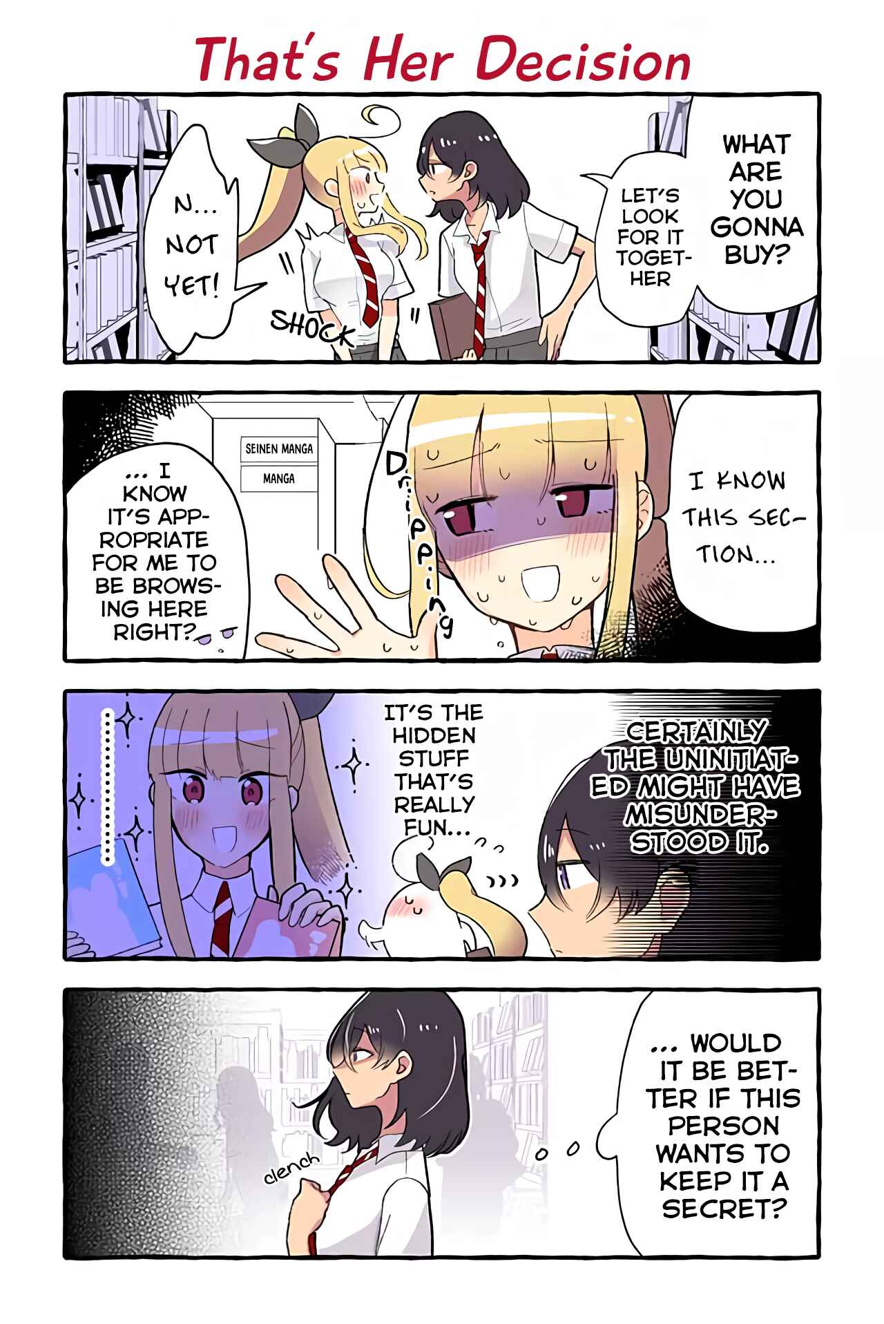Page 2 Chapter 111 Dokyuusei no Oshi Sakka ni Yuri Mousou ga Bareta Kekka