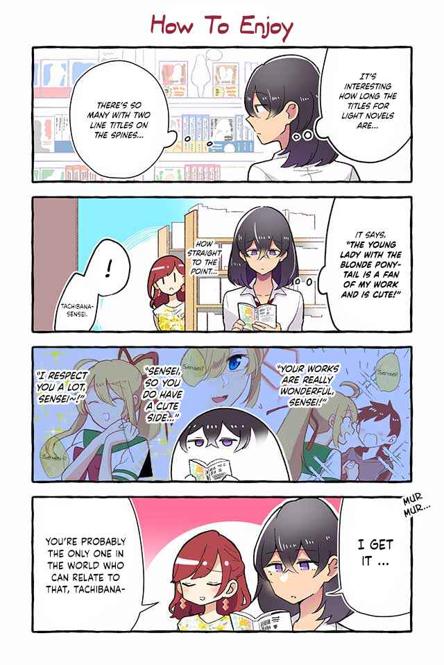 Page 2 Chapter 113 Dokyuusei no Oshi Sakka ni Yuri Mousou ga Bareta Kekka