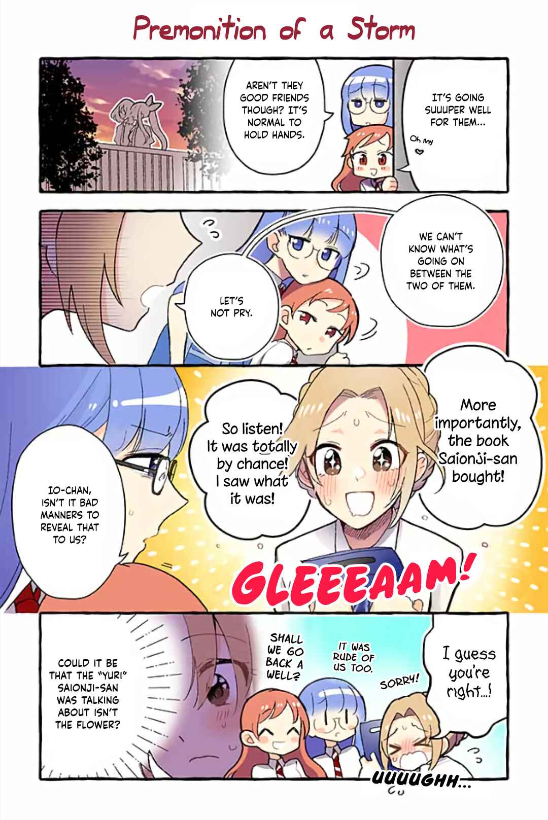 Page 2 Chapter 123 Dokyuusei no Oshi Sakka ni Yuri Mousou ga Bareta Kekka