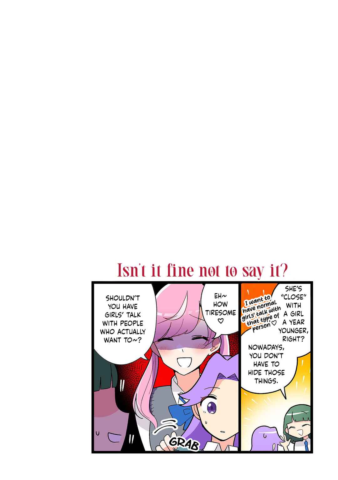 Page 5 Chapter 206 Dokyuusei no Oshi Sakka ni Yuri Mousou ga Bareta Kekka