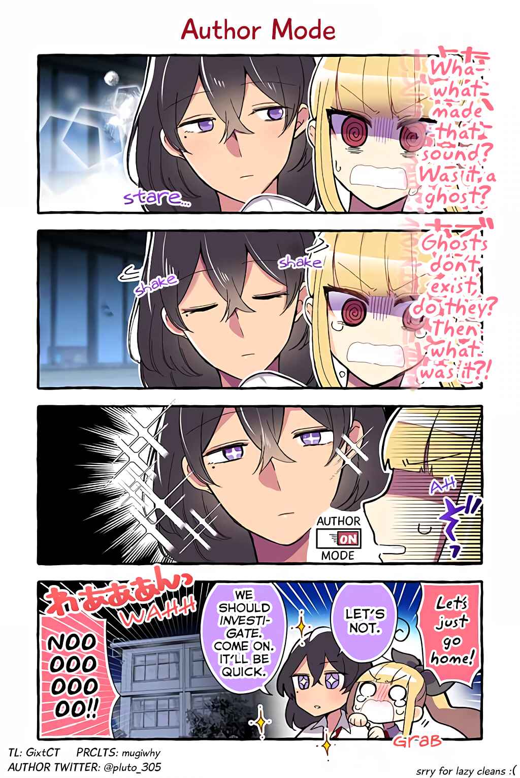 Page 1 Chapter 78 Dokyuusei no Oshi Sakka ni Yuri Mousou ga Bareta Kekka
