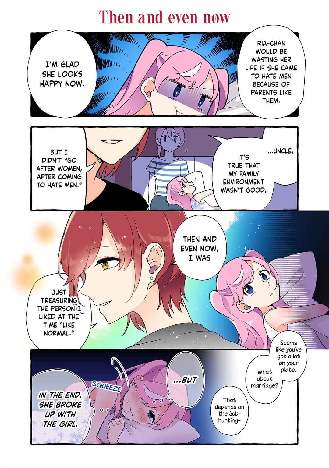 Page 2 Chapter 204 Dokyuusei no Oshi Sakka ni Yuri Mousou ga Bareta Kekka