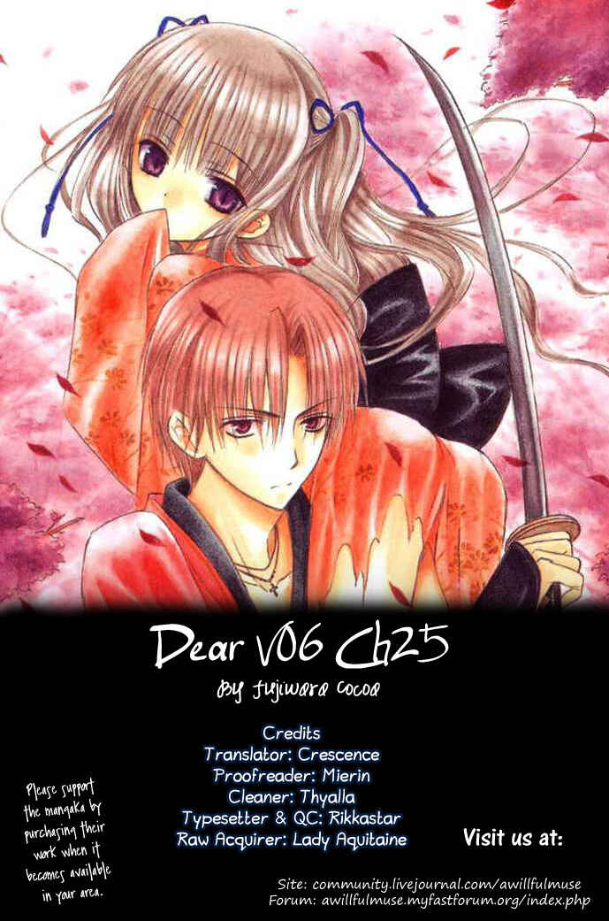 Page 1 Chapter 25 Dear