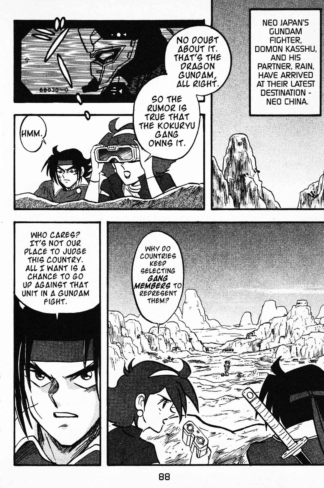 Page 2 Chapter 3 Mobile Fighter G Gundam