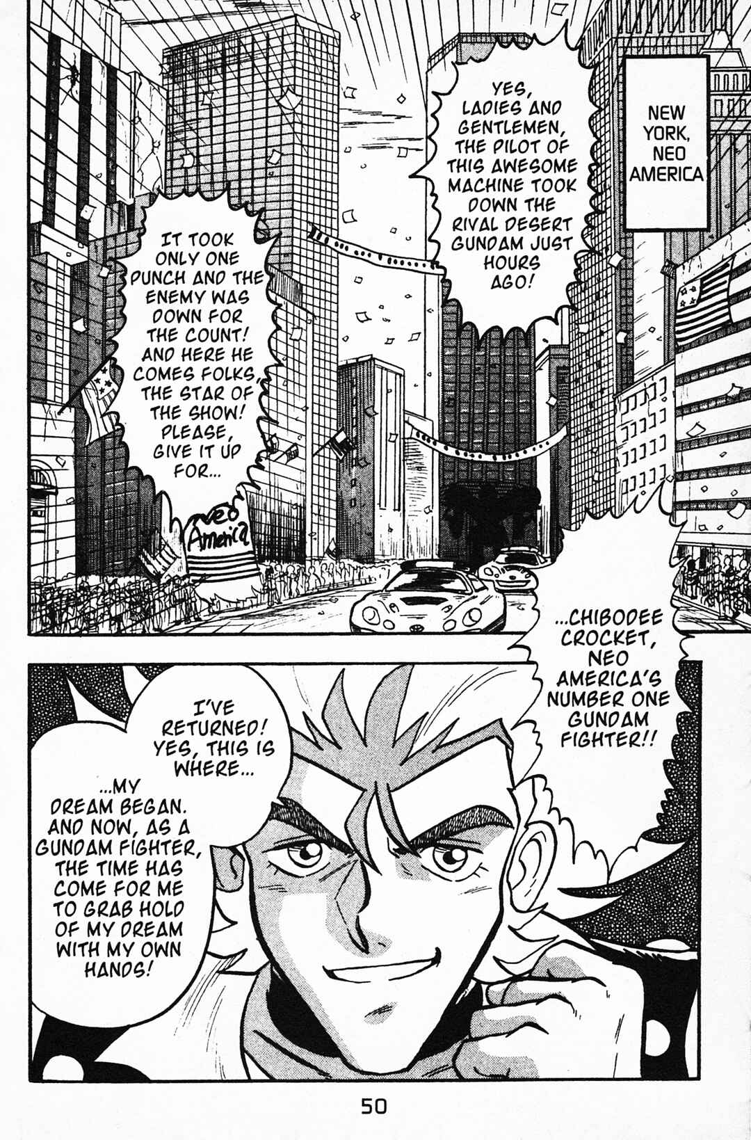 Page 2 Chapter 2 Mobile Fighter G Gundam