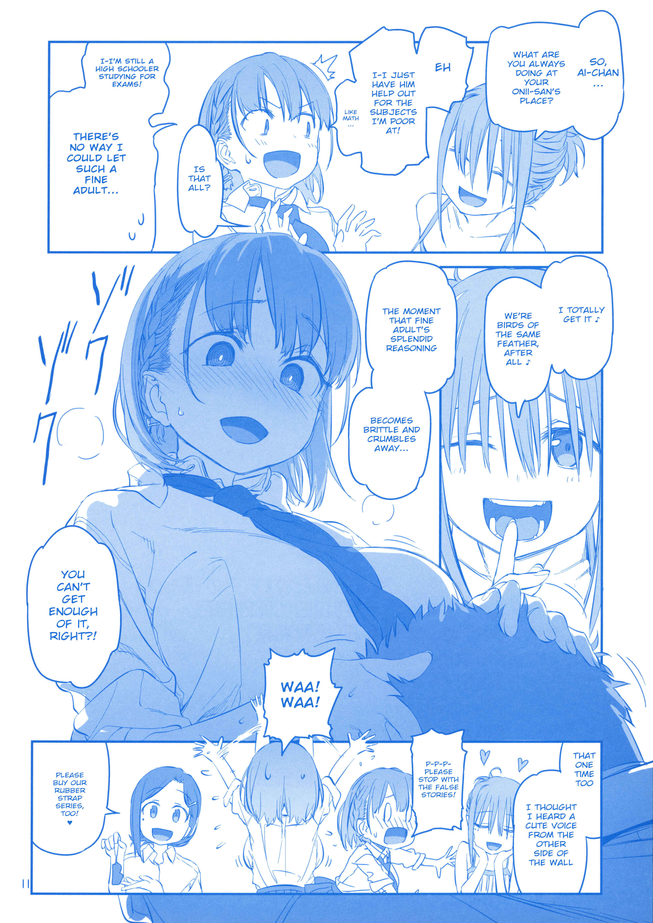 Page 11 Chapter 27 Getsuyoubi no Tawawa  (Twitter Webcomic)