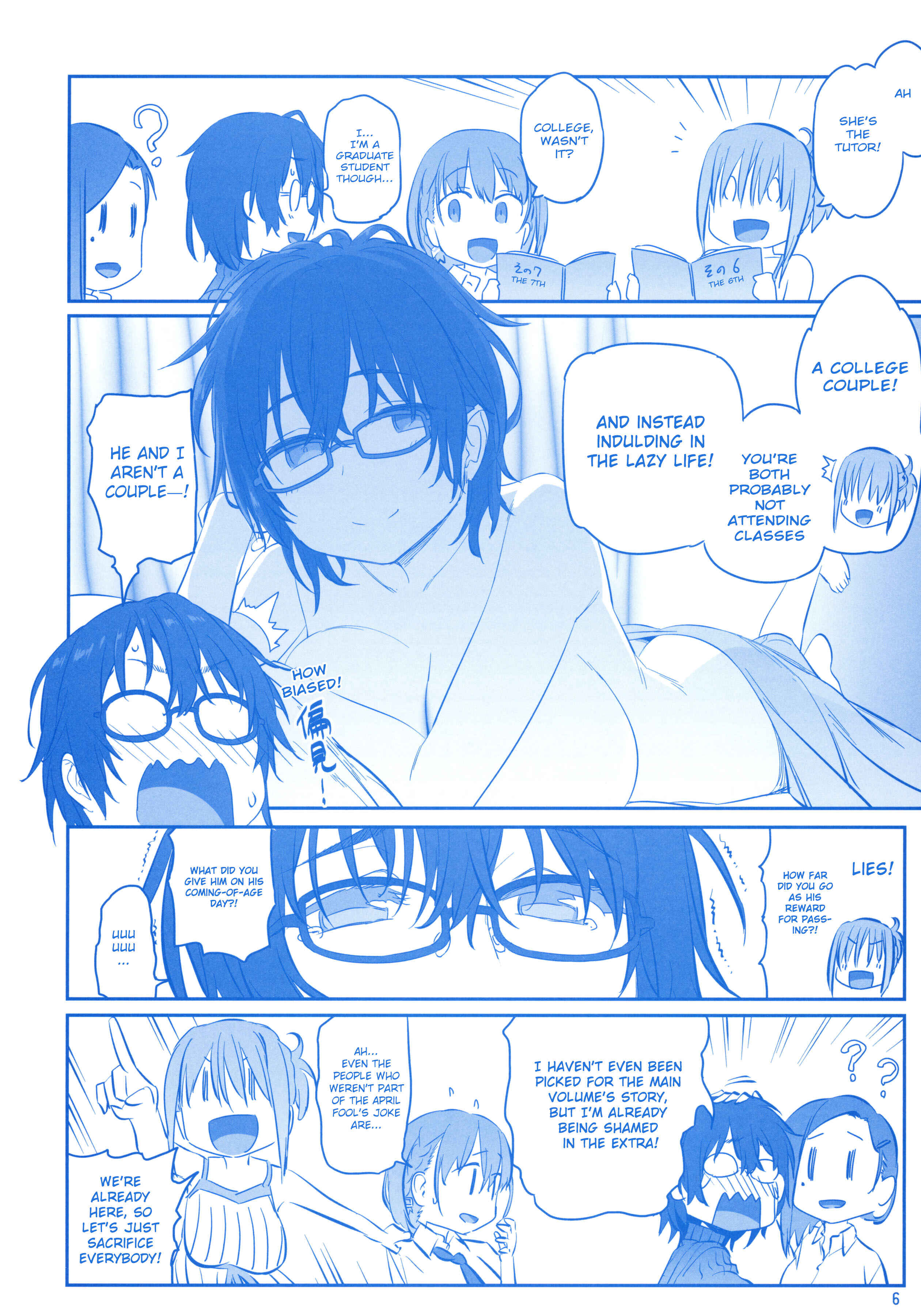 Page 6 Chapter 27 Getsuyoubi no Tawawa  (Twitter Webcomic)