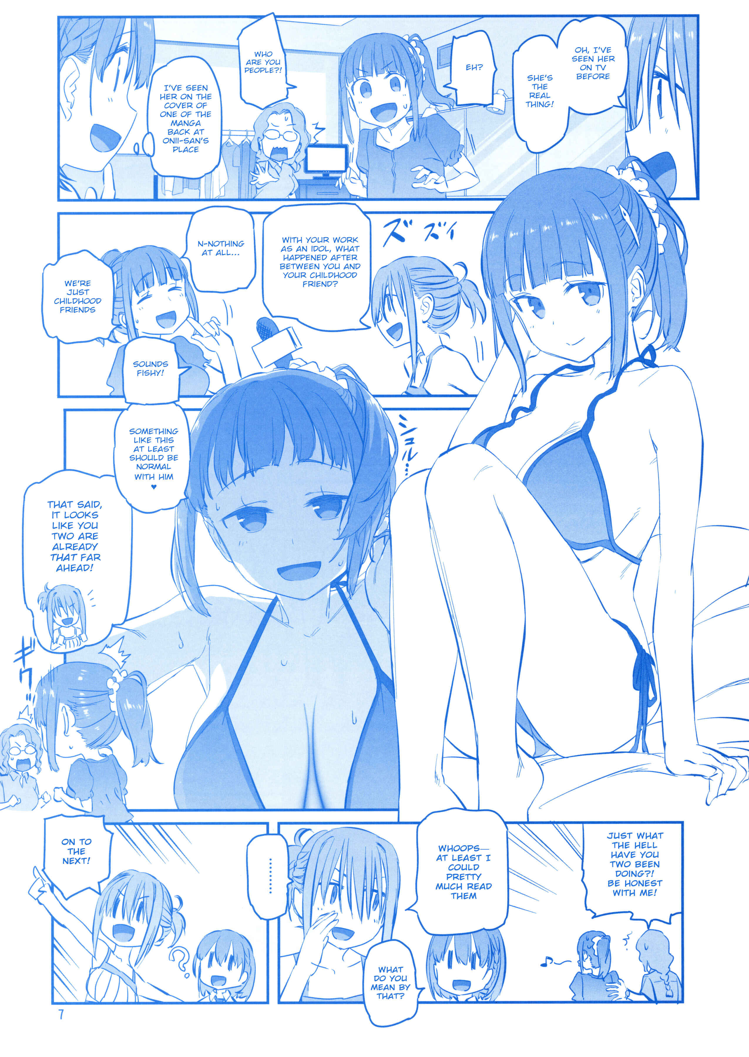 Page 7 Chapter 27 Getsuyoubi no Tawawa  (Twitter Webcomic)
