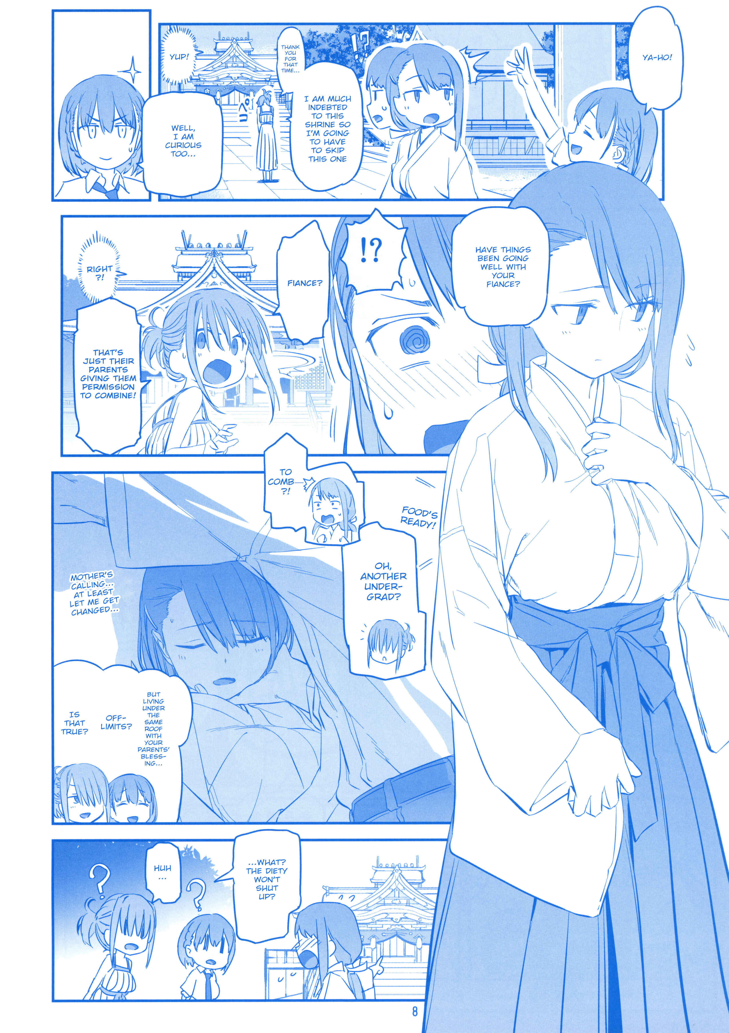 Page 8 Chapter 27 Getsuyoubi no Tawawa  (Twitter Webcomic)
