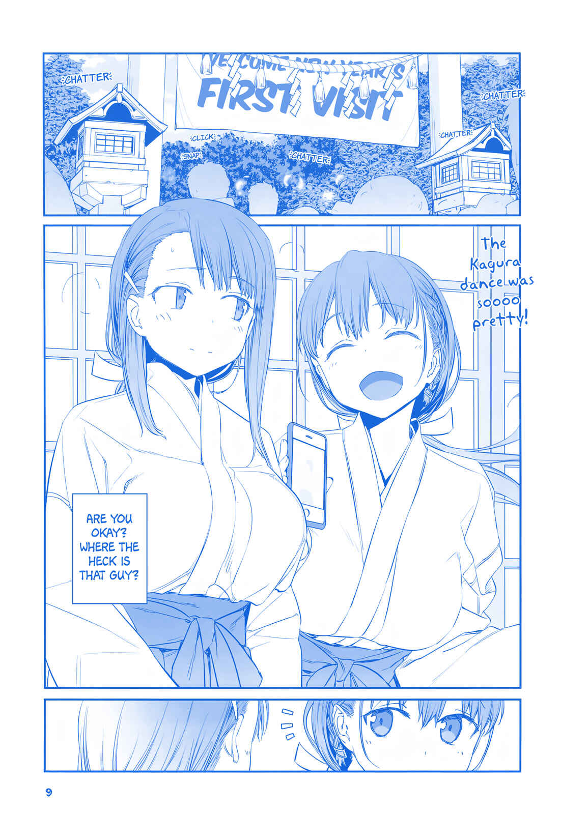 Page 8 Chapter 23 Getsuyoubi no Tawawa  (Twitter Webcomic)