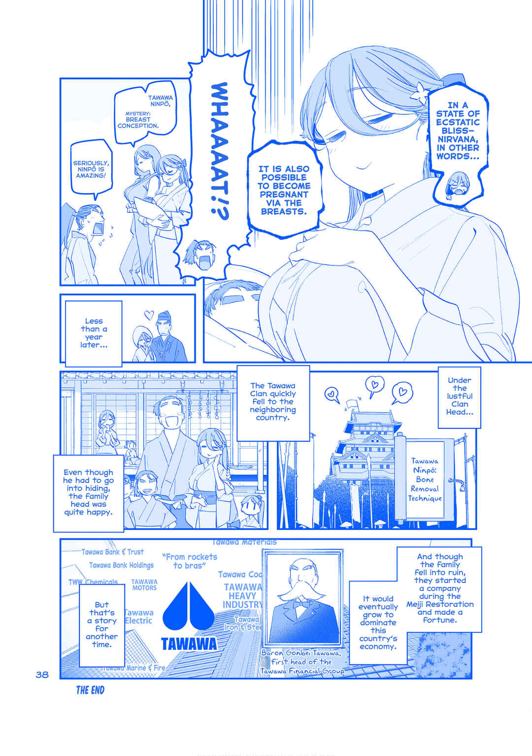 Page 12 Chapter 49 Getsuyoubi no Tawawa  (Twitter Webcomic)