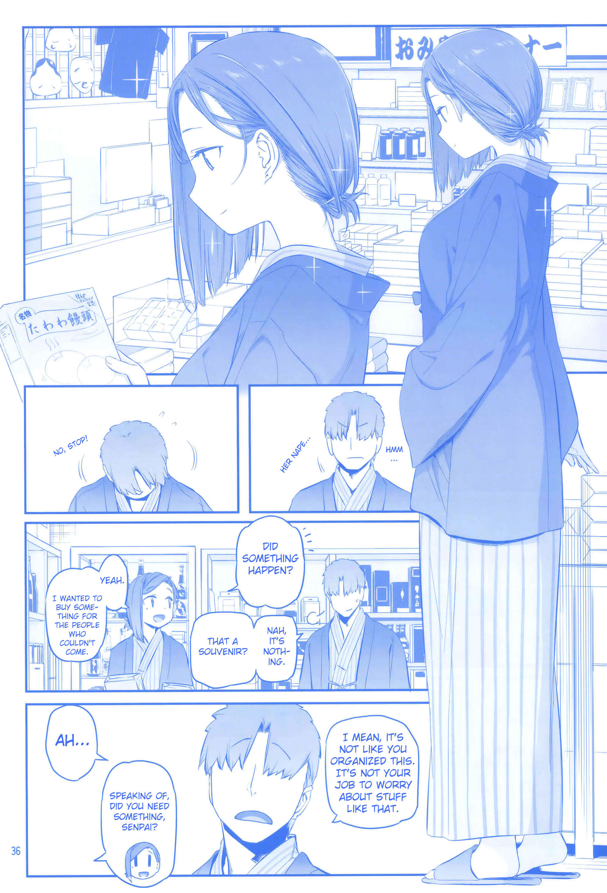 Page 35 Chapter 28 Getsuyoubi no Tawawa  (Twitter Webcomic)