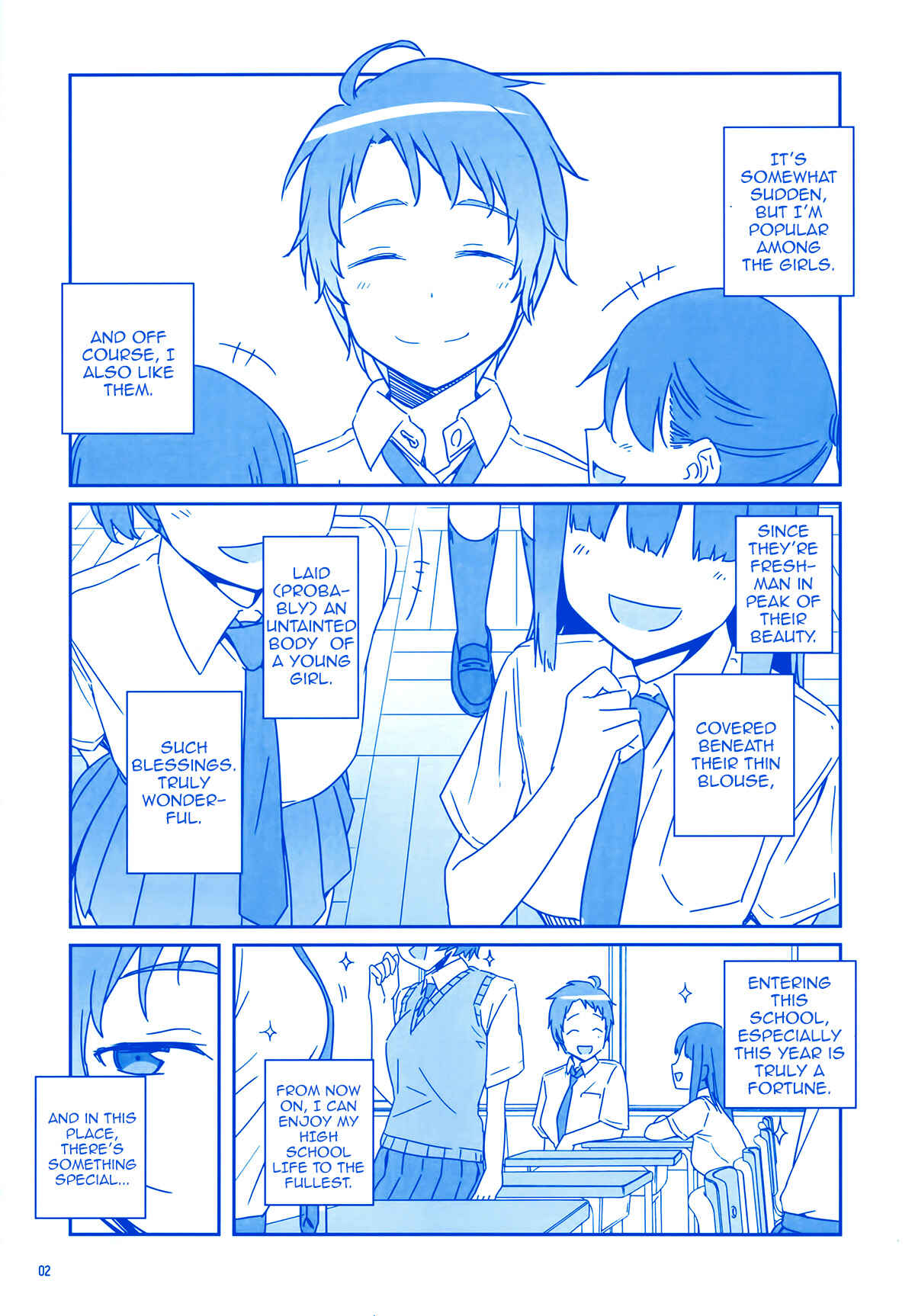 Page 2 Chapter 6 Getsuyoubi no Tawawa  (Twitter Webcomic)
