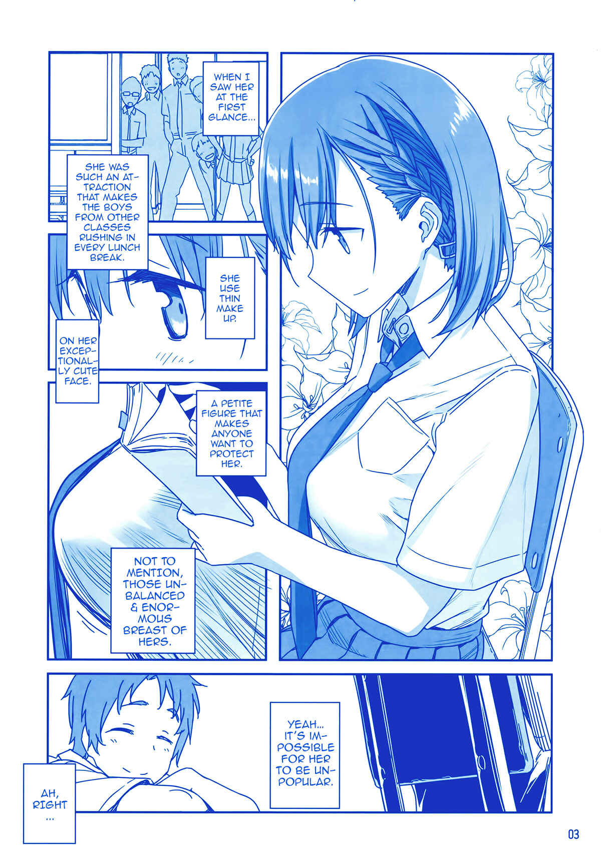 Page 3 Chapter 6 Getsuyoubi no Tawawa  (Twitter Webcomic)