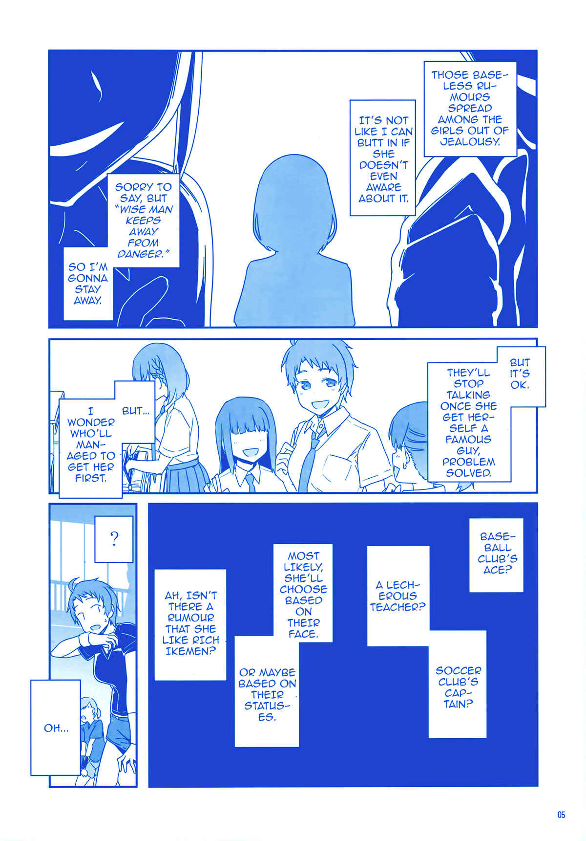 Page 5 Chapter 6 Getsuyoubi no Tawawa  (Twitter Webcomic)