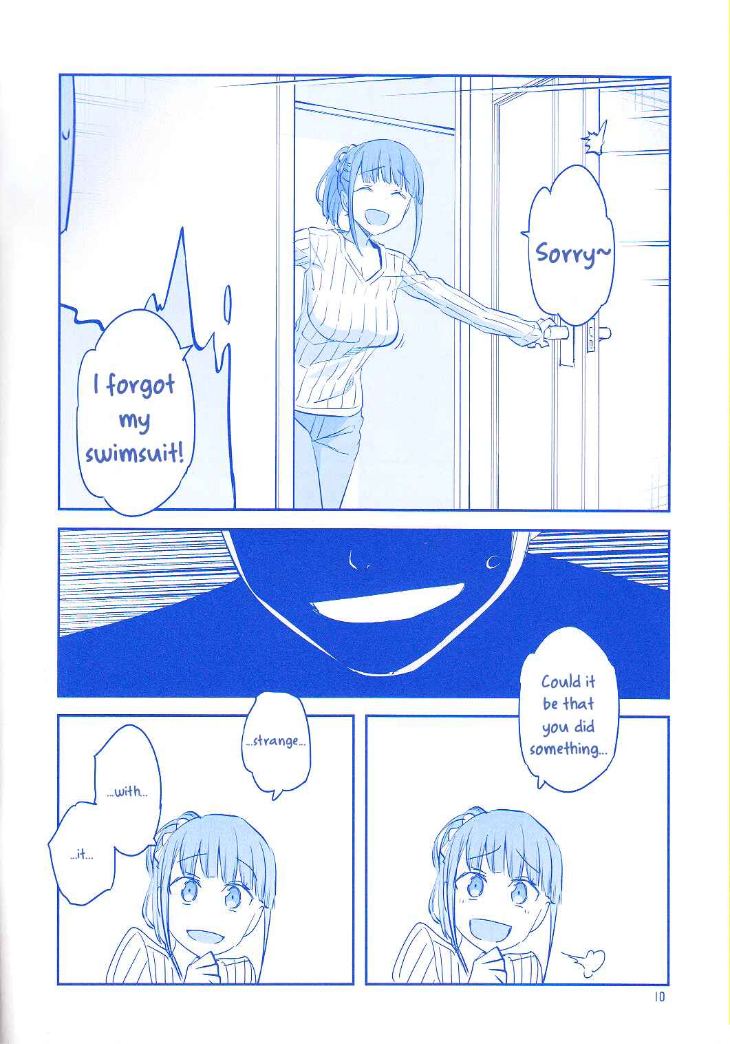 Page 10 Chapter 17 Getsuyoubi no Tawawa  (Twitter Webcomic)