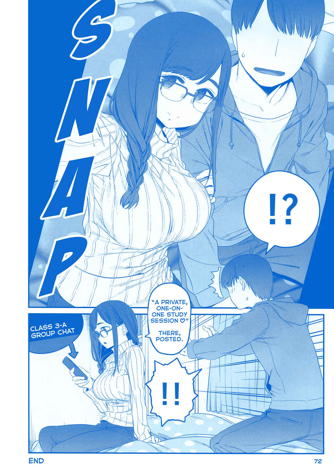 Page 14 Chapter 37 Getsuyoubi no Tawawa  (Twitter Webcomic)
