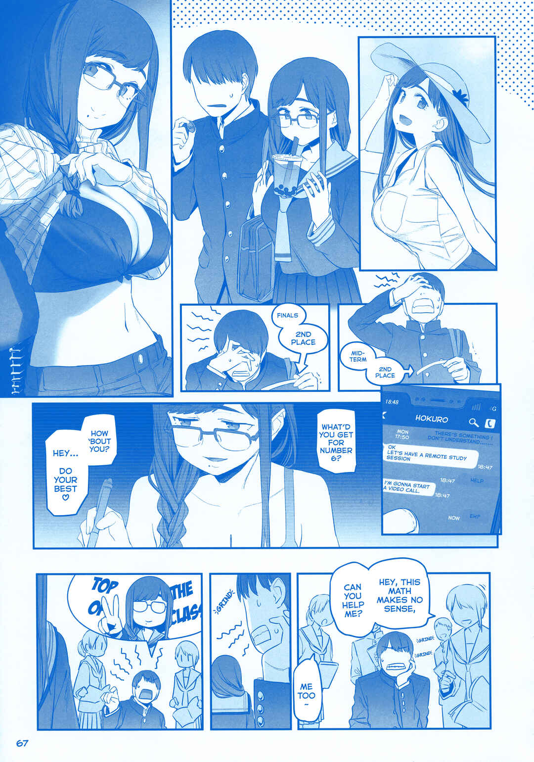 Page 9 Chapter 37 Getsuyoubi no Tawawa  (Twitter Webcomic)