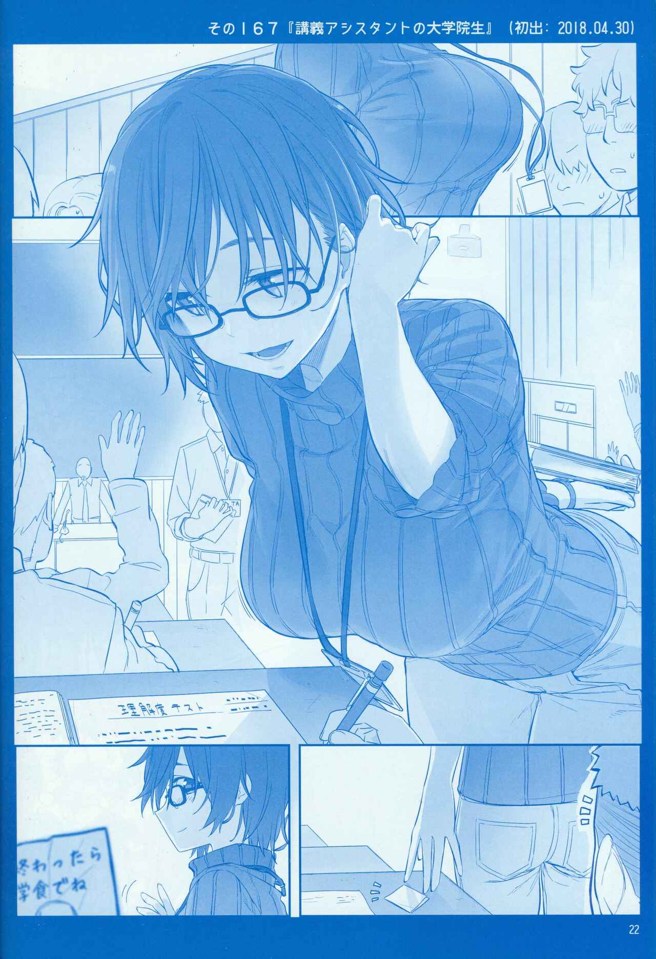 Page 21 Chapter 18 Getsuyoubi no Tawawa  (Twitter Webcomic)