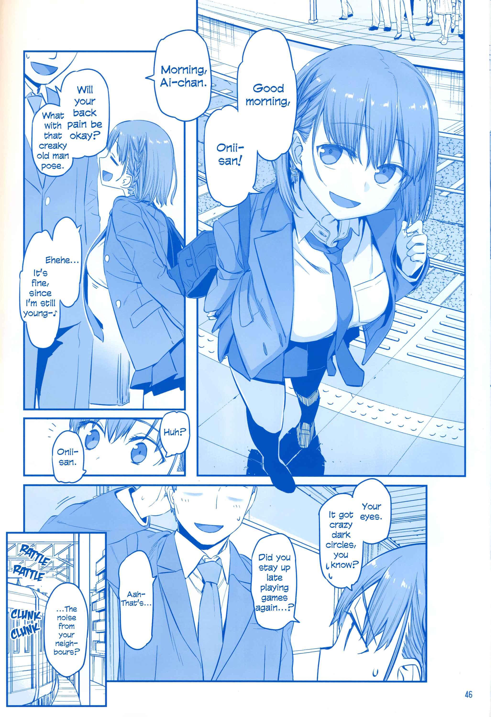 Page 45 Chapter 18 Getsuyoubi no Tawawa  (Twitter Webcomic)