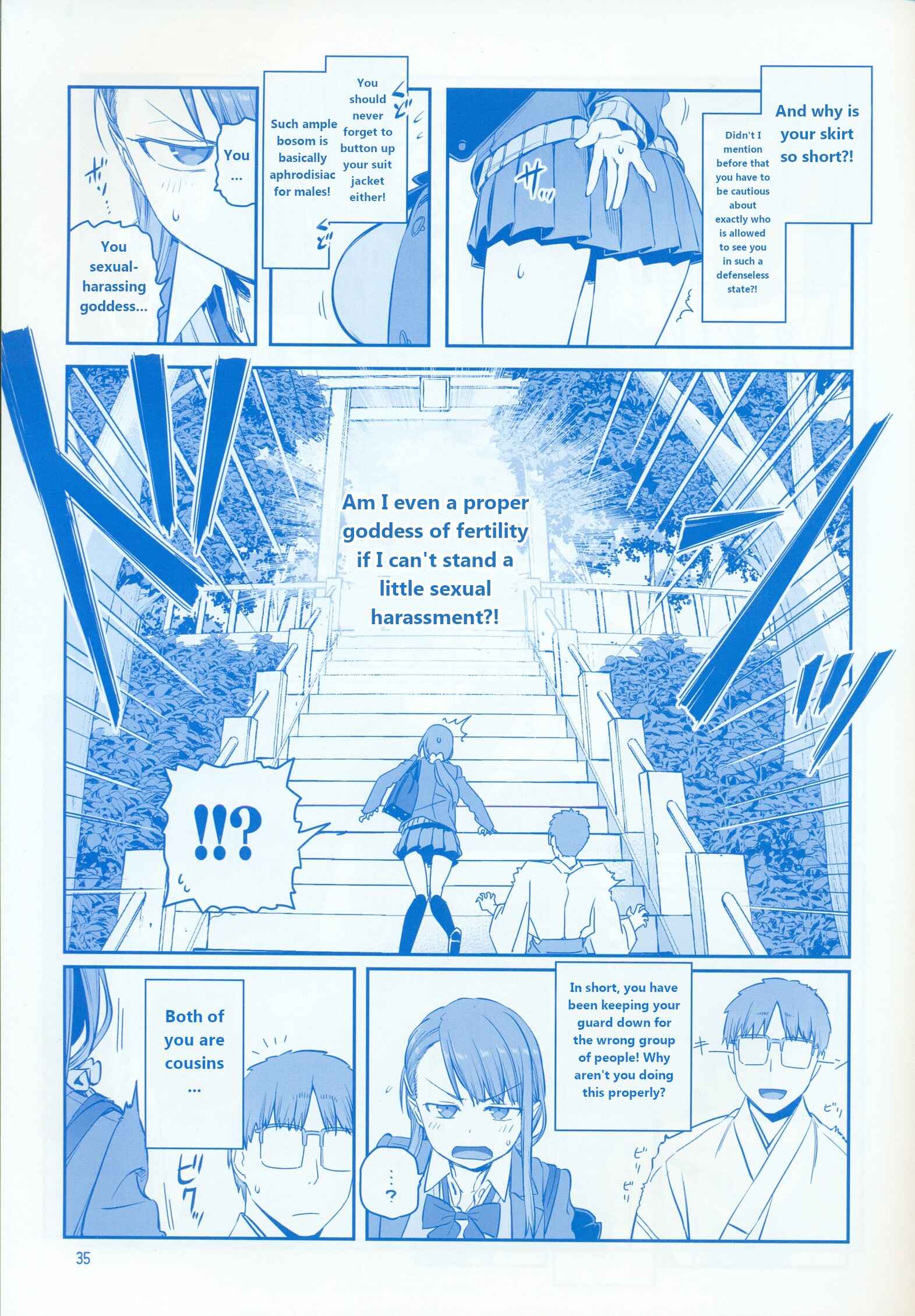 Page 35 Chapter 21 Getsuyoubi no Tawawa  (Twitter Webcomic)