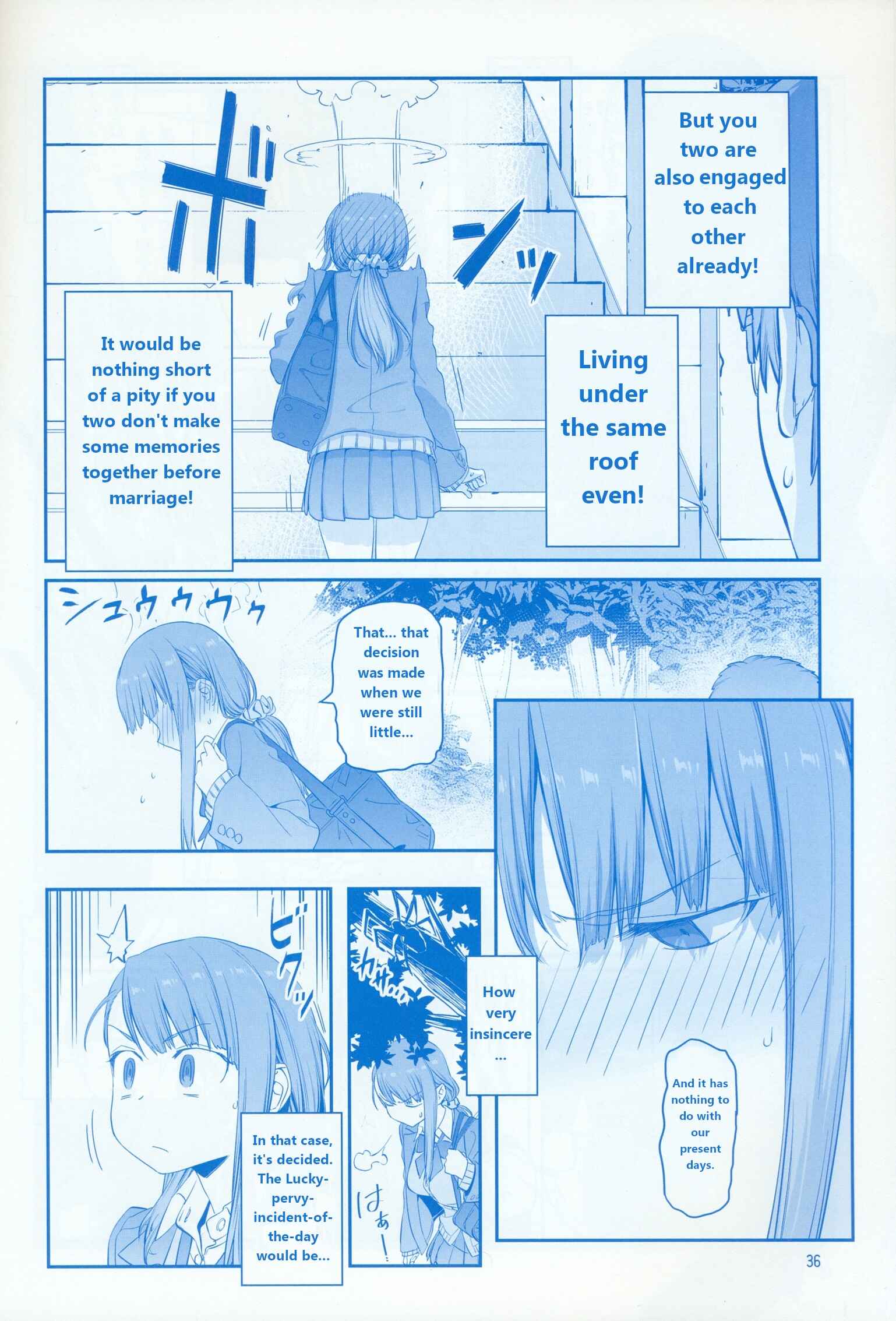 Page 36 Chapter 21 Getsuyoubi no Tawawa  (Twitter Webcomic)