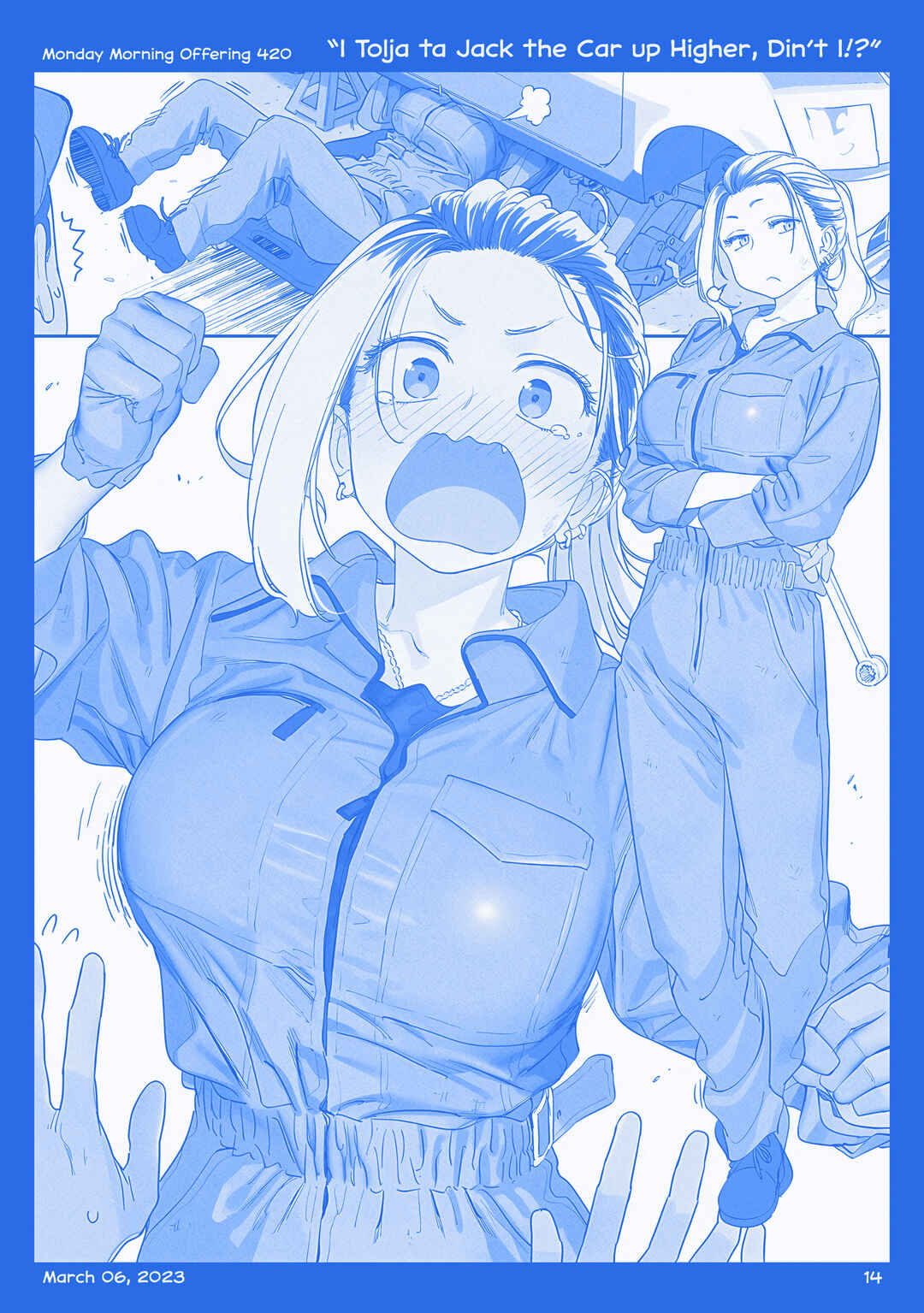 Page 13 Chapter 48 Getsuyoubi no Tawawa  (Twitter Webcomic)