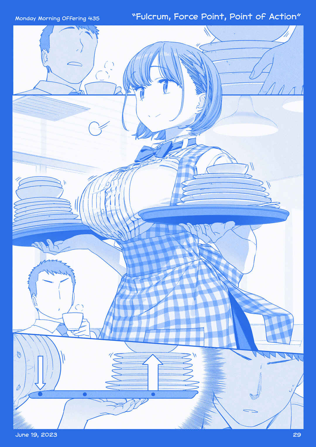 Page 28 Chapter 48 Getsuyoubi no Tawawa  (Twitter Webcomic)