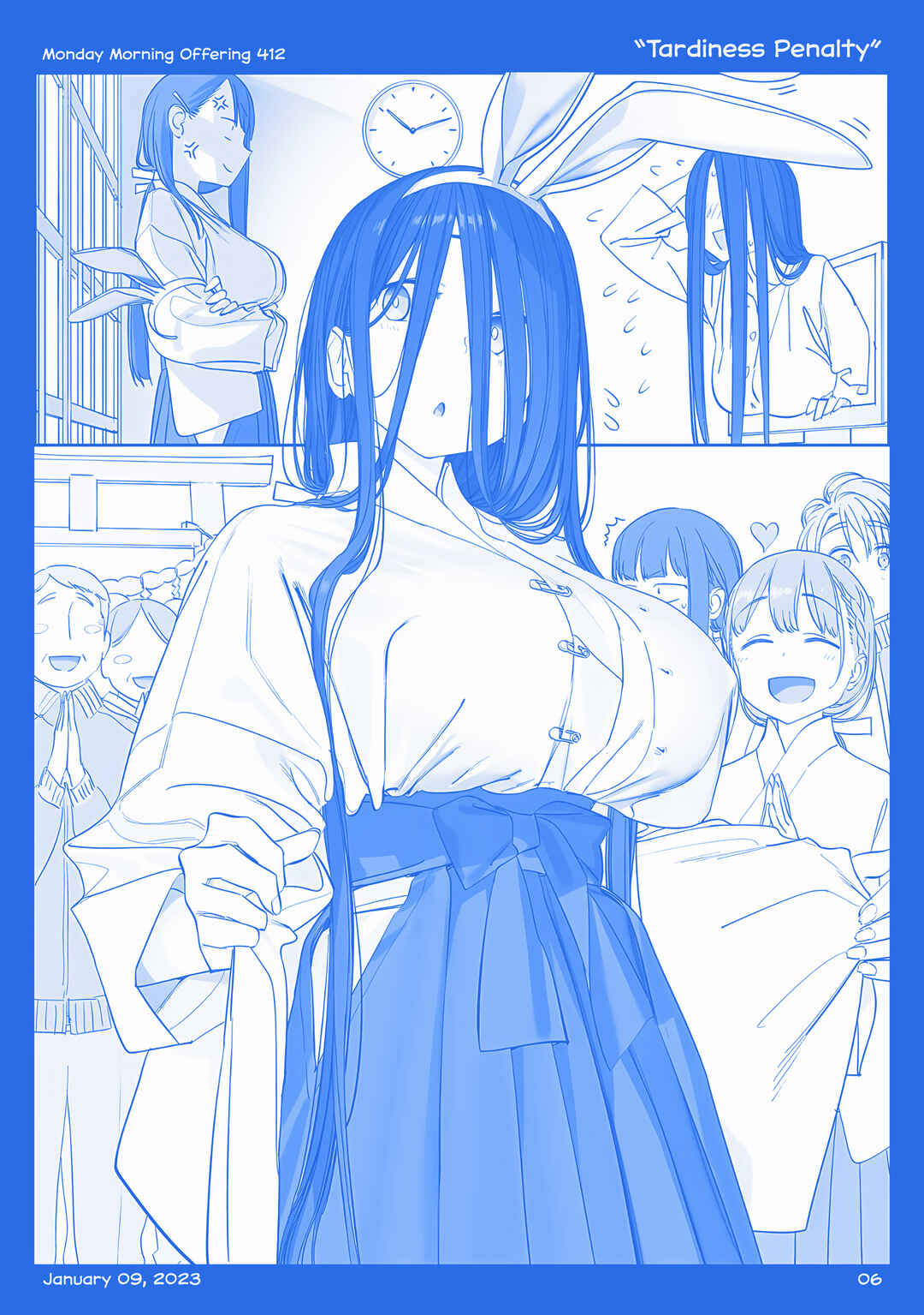 Page 5 Chapter 48 Getsuyoubi no Tawawa  (Twitter Webcomic)