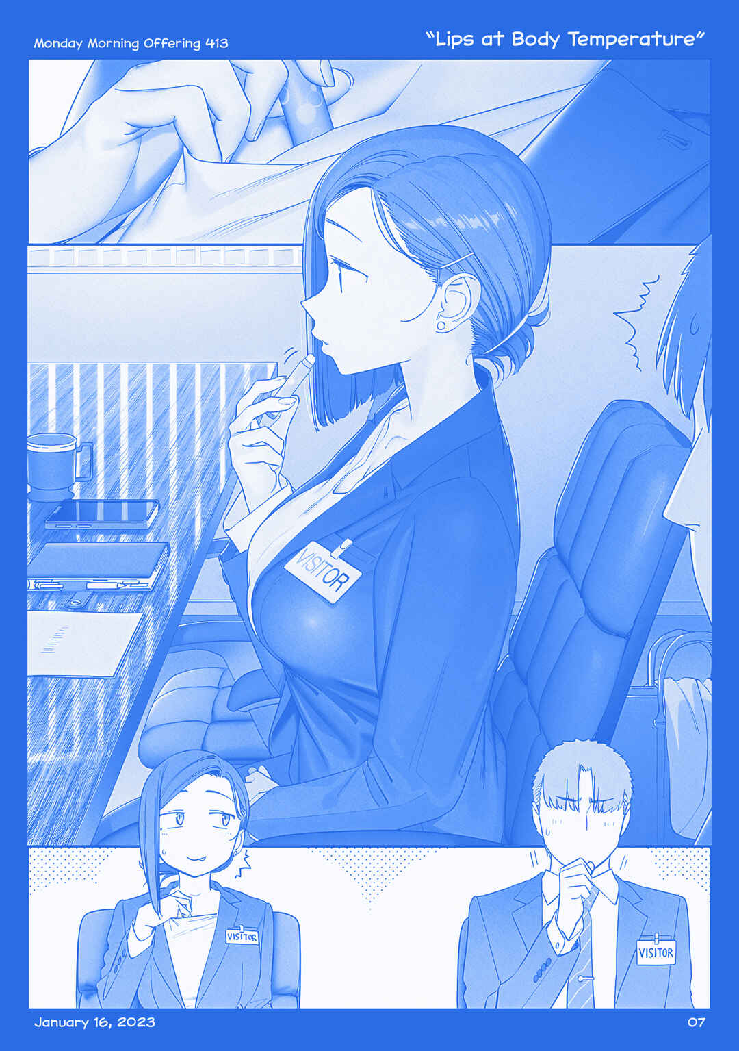 Page 6 Chapter 48 Getsuyoubi no Tawawa  (Twitter Webcomic)