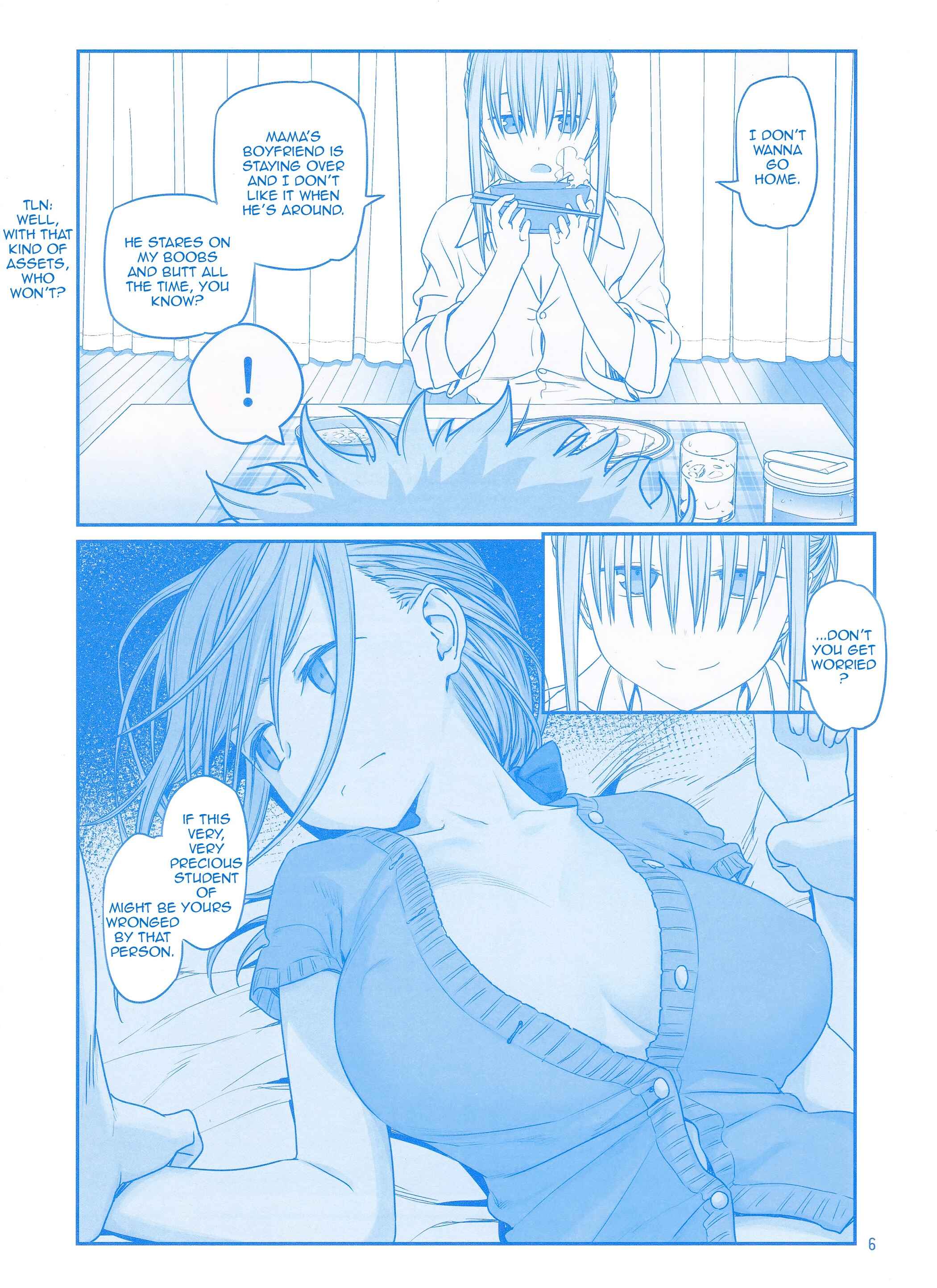 Page 6 Chapter 14 Getsuyoubi no Tawawa  (Twitter Webcomic)